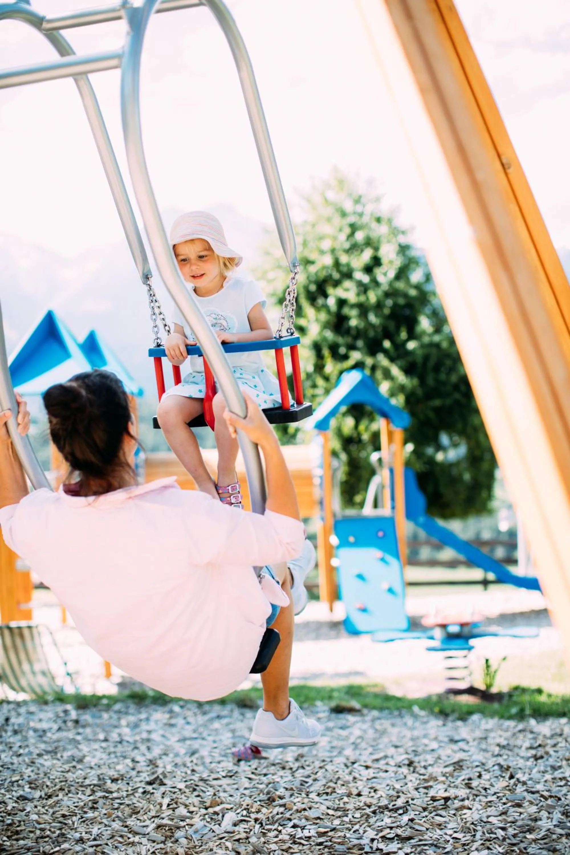 Children play ground in Pitzis Kinderhotel - Family Only
