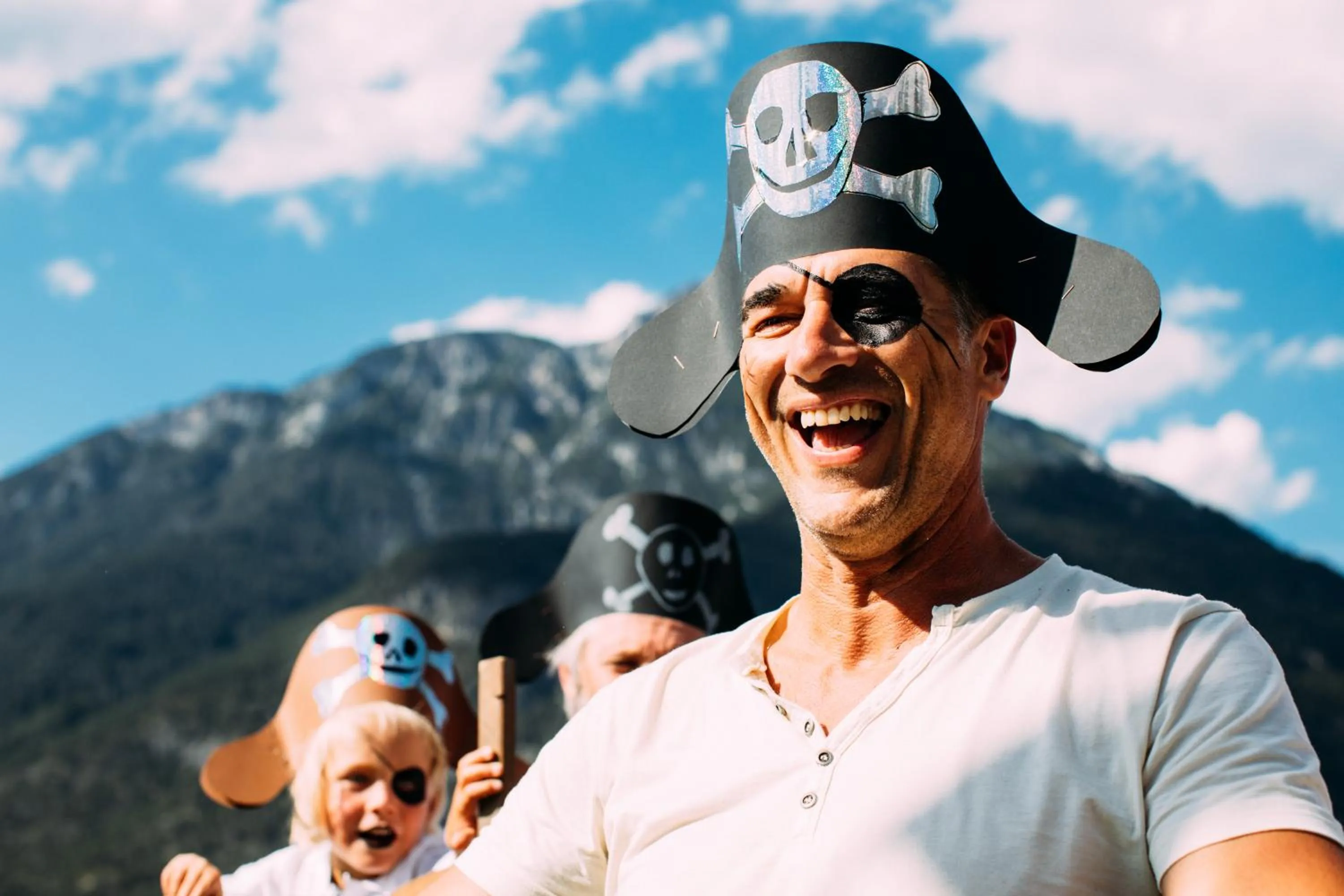 Children play ground in Pitzis Kinderhotel - Family Only