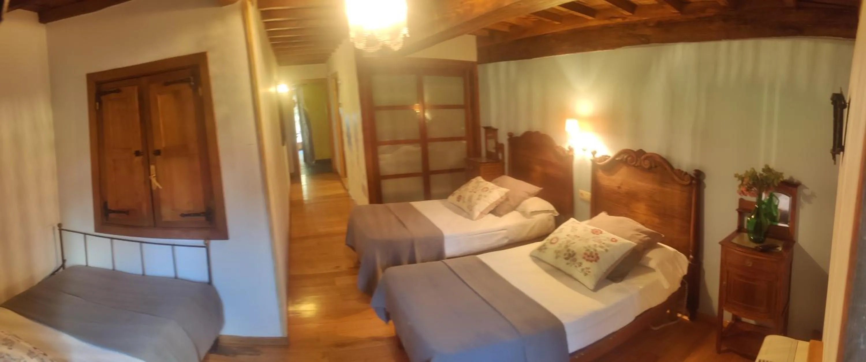 Bed in O Muiño de Pena