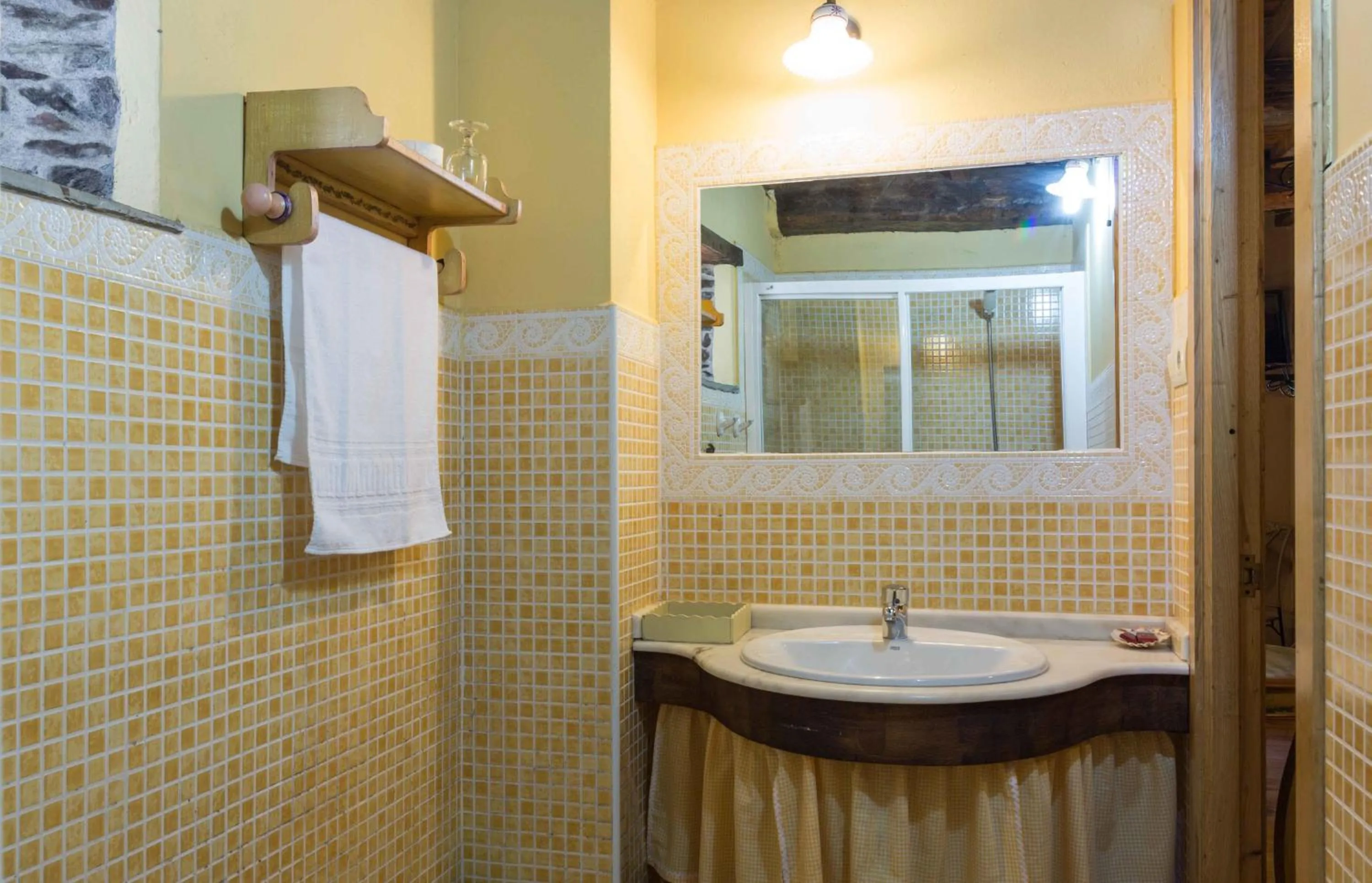 Decorative detail in O Muiño de Pena