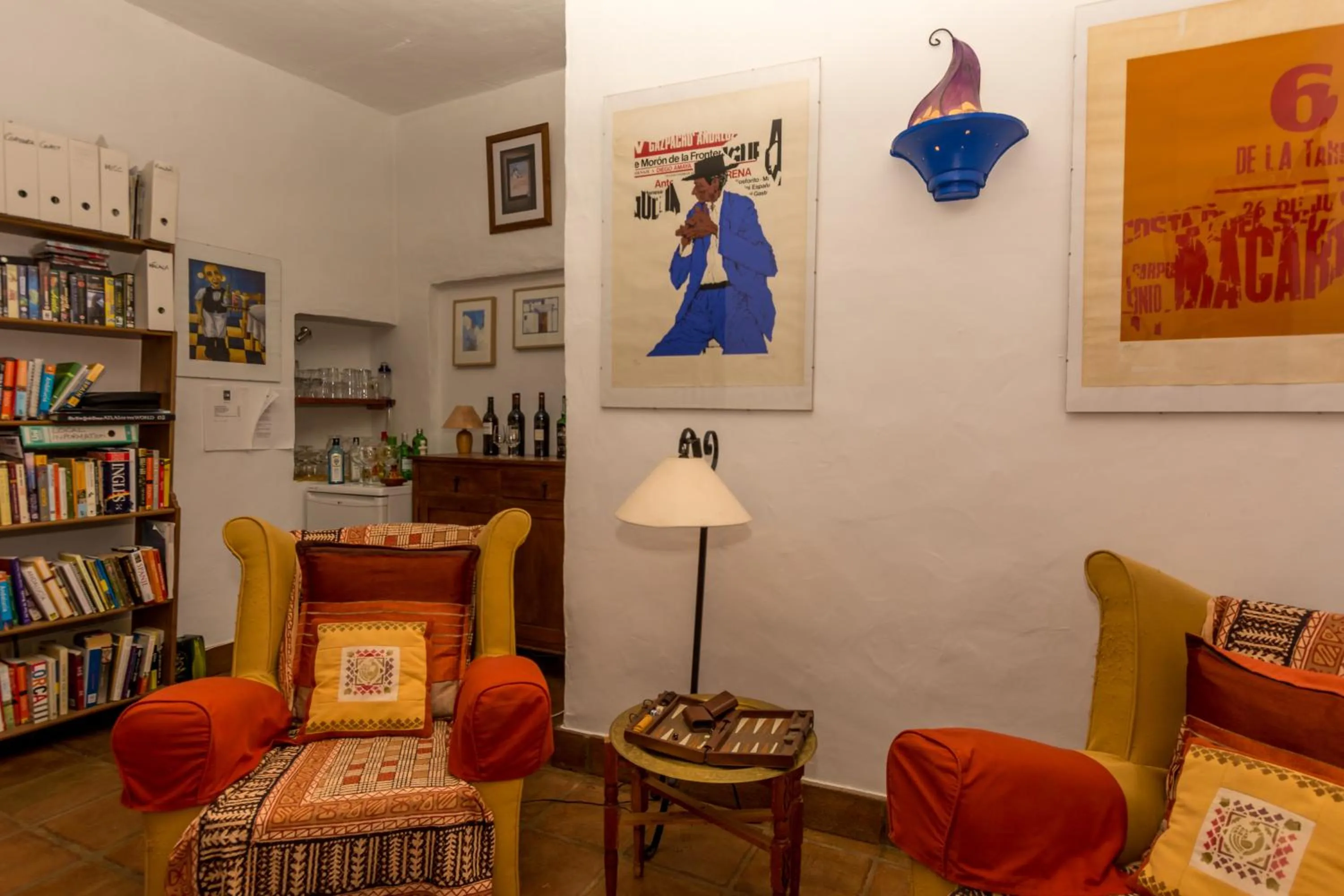 Decorative detail in Hotel Los Castaños