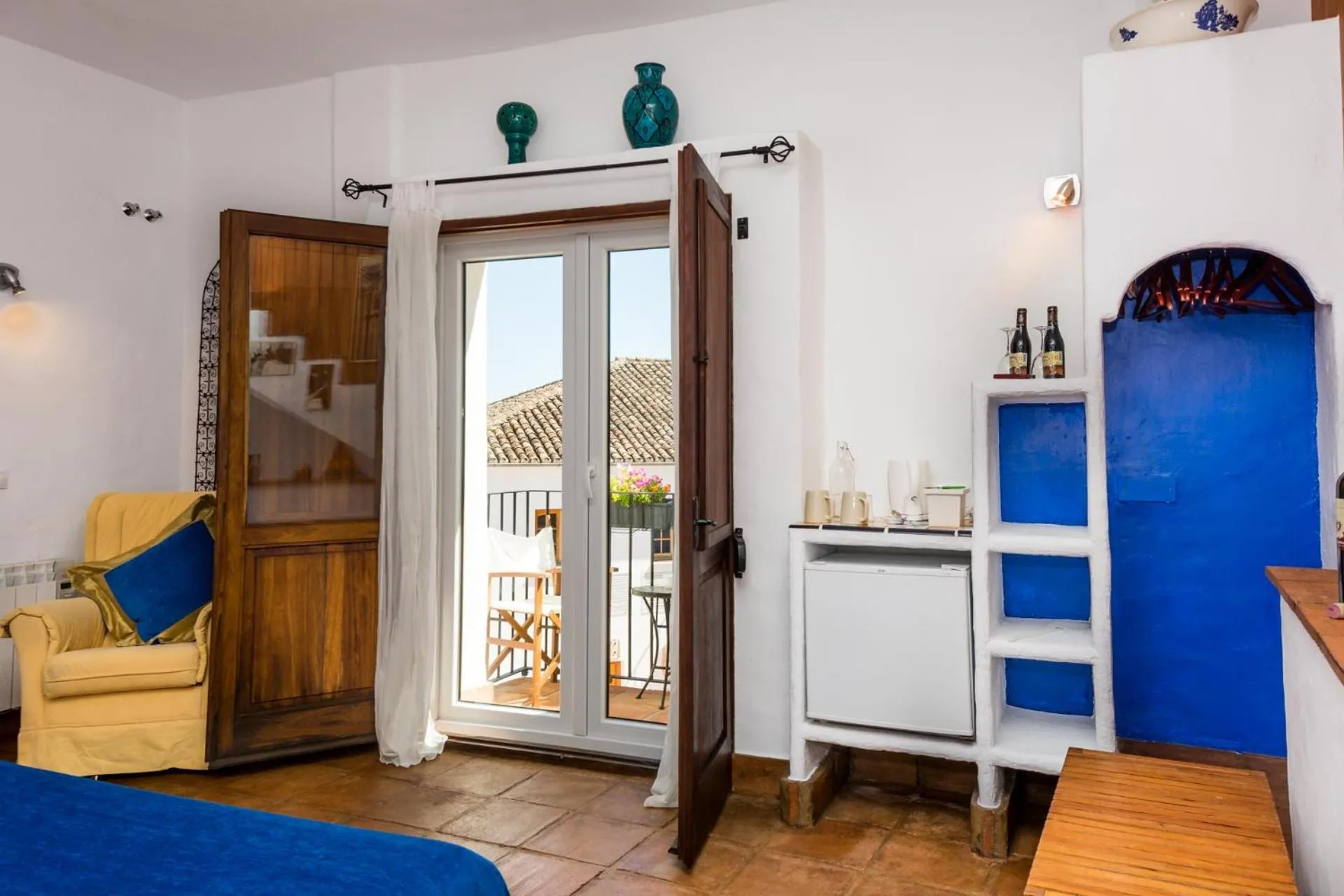 Coffee/tea facilities in Hotel Los Castaños