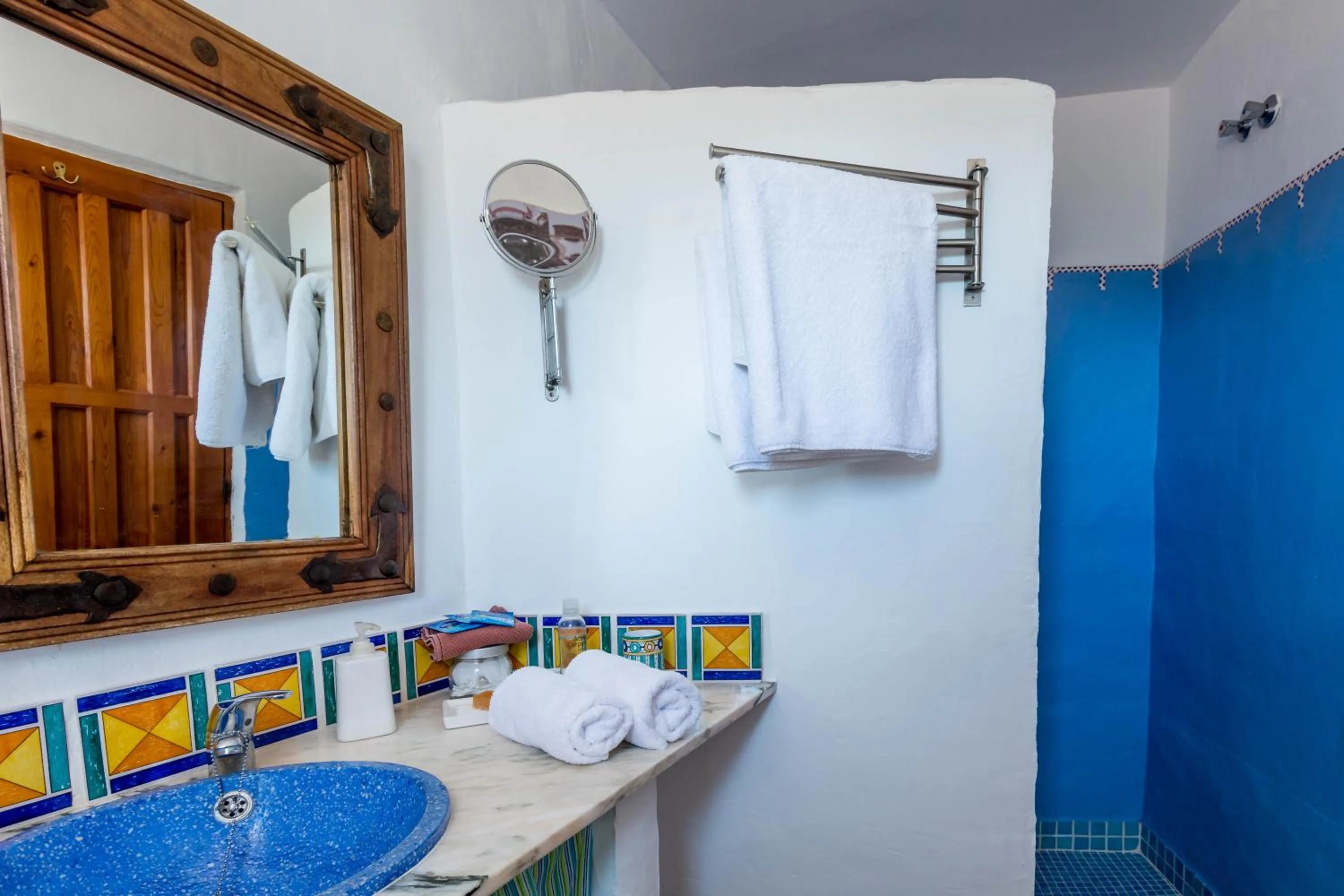 Bathroom in Hotel Los Castaños