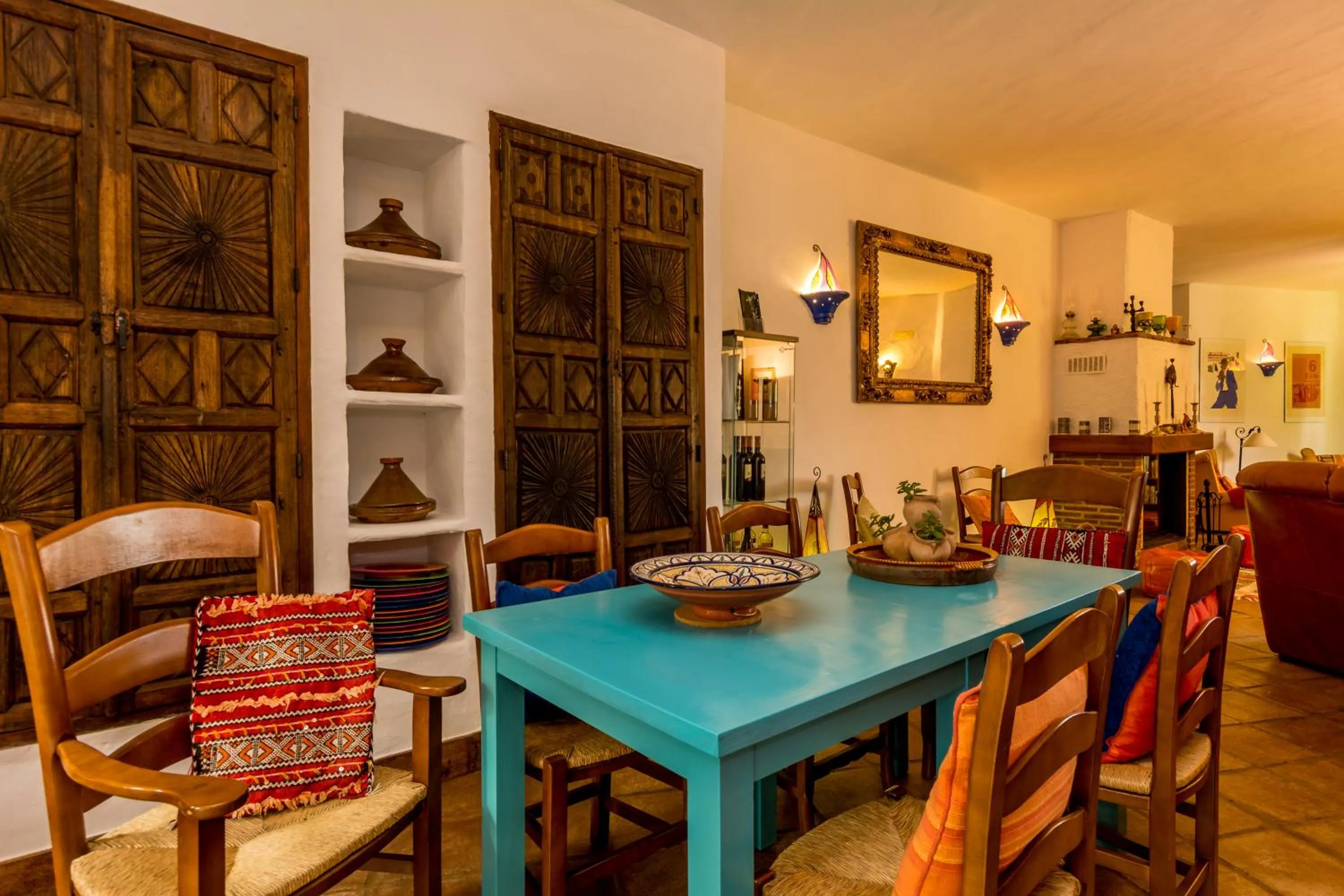 Restaurant/places to eat in Hotel Los Castaños