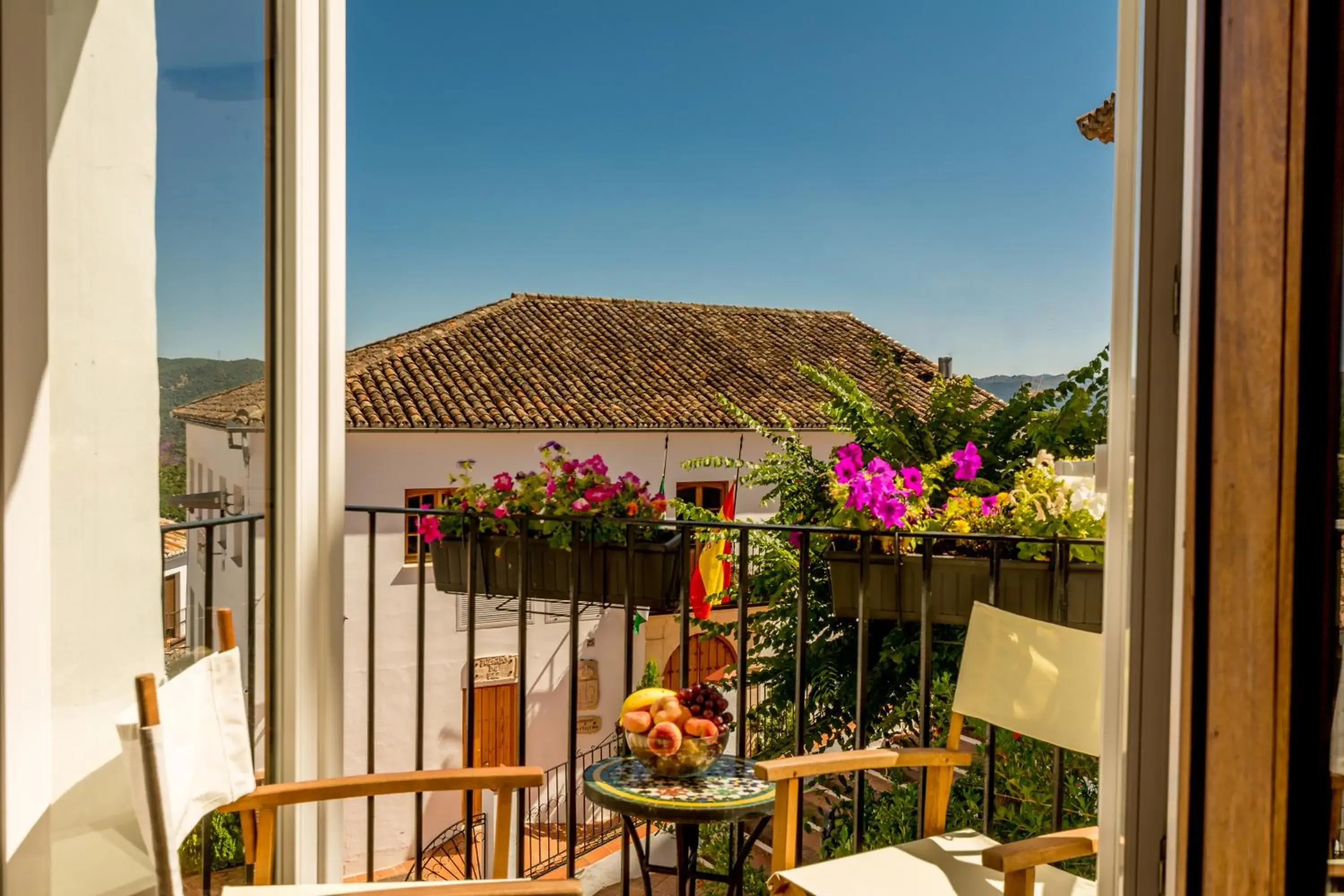 City view in Hotel Los Castaños City view in Hotel Los Castaños