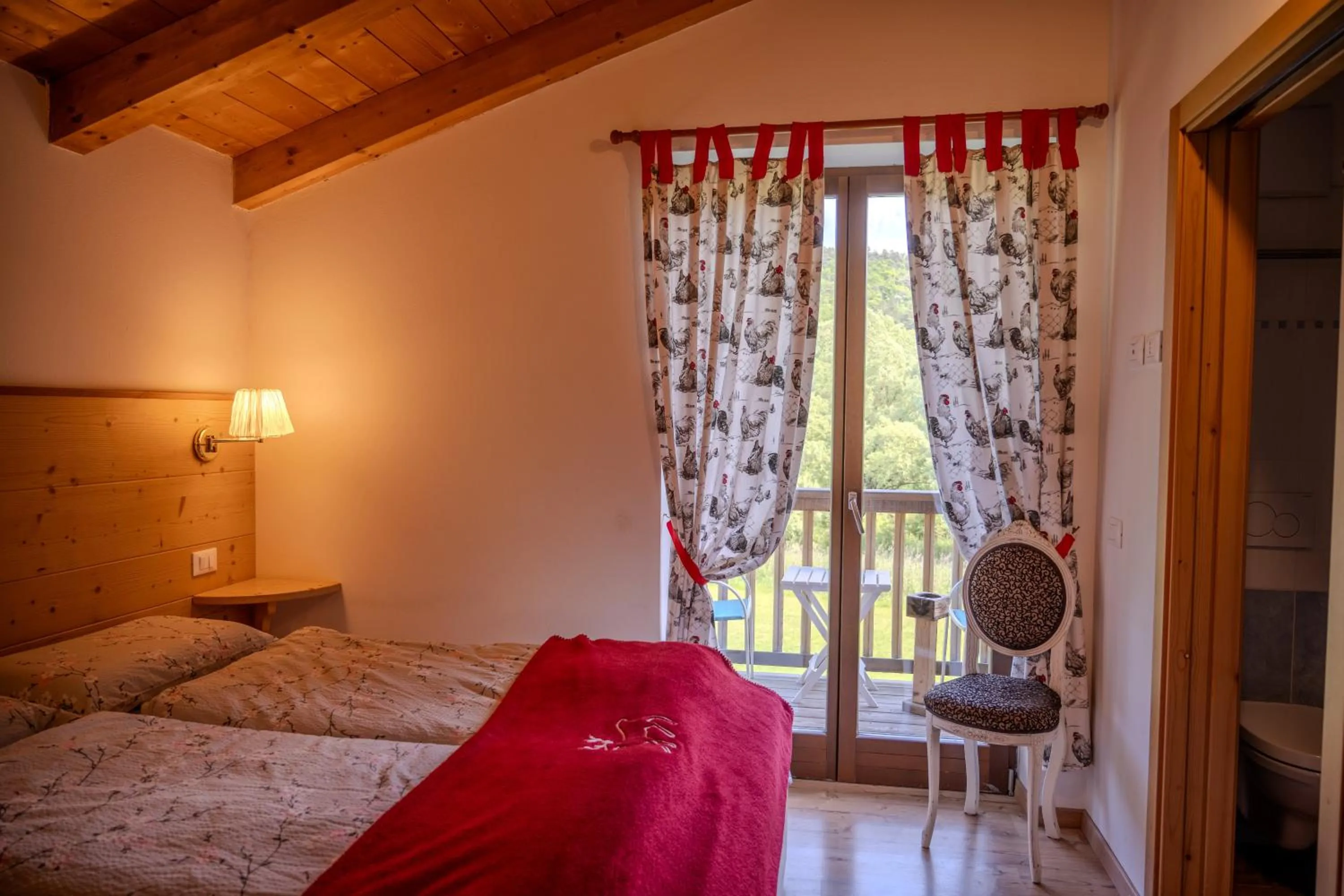 Bed in Maso Scricciolo Farm House
