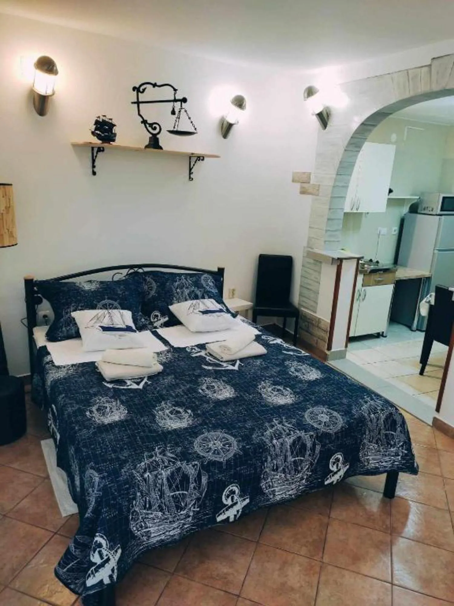 Bed in City Apartments & Studio App Frankopan