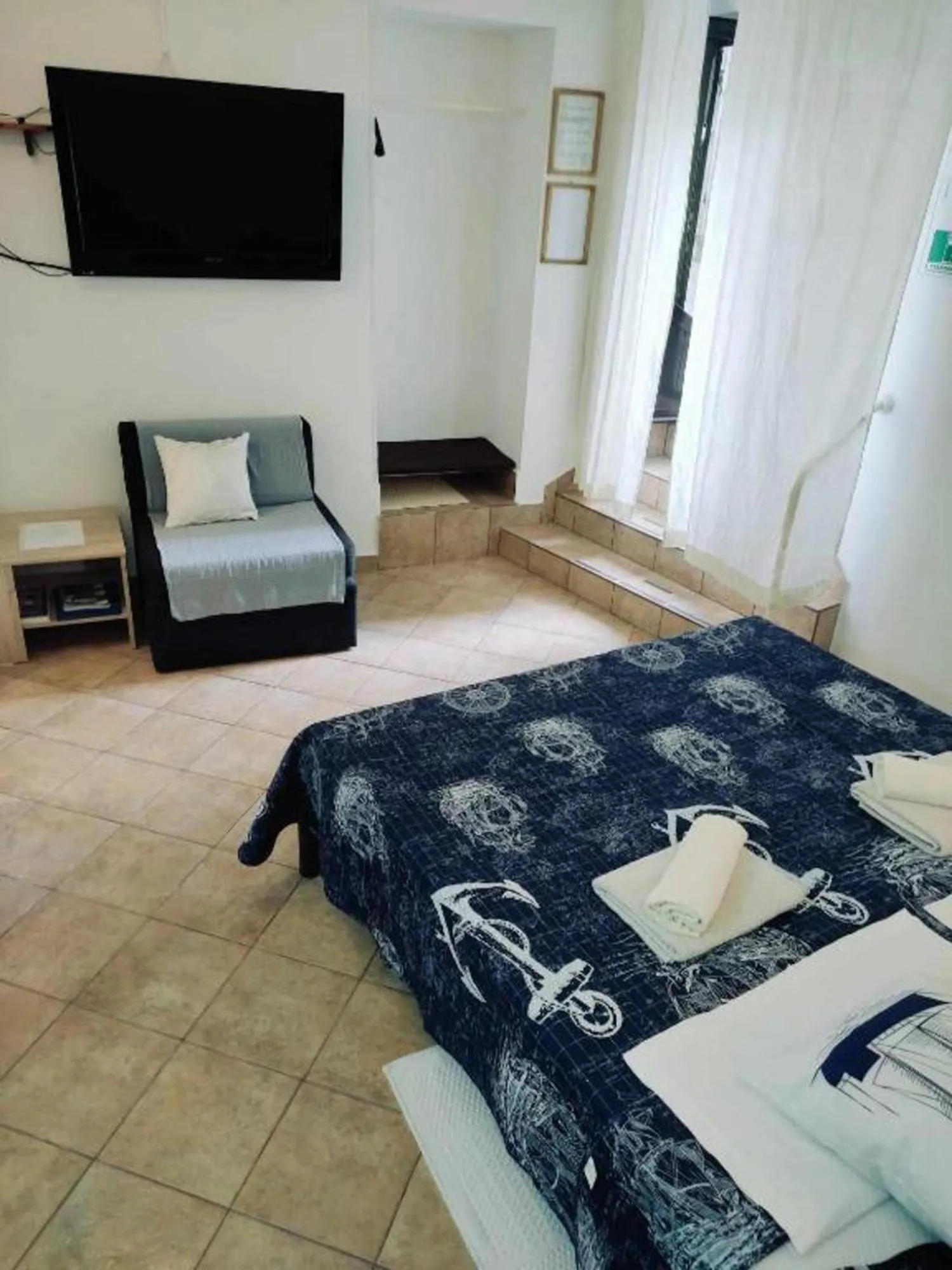 Bed in City Apartments & Studio App Frankopan
