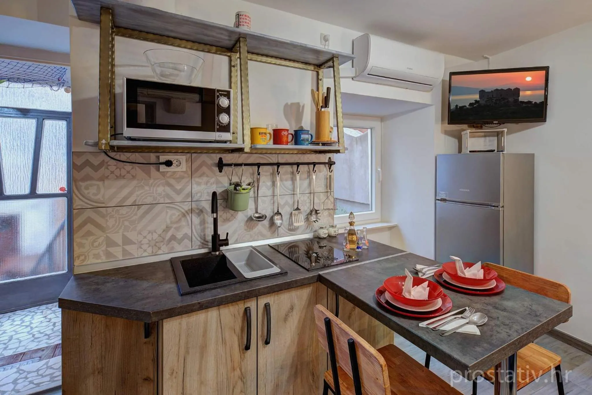 TV and multimedia in City Apartments & Studio App Frankopan