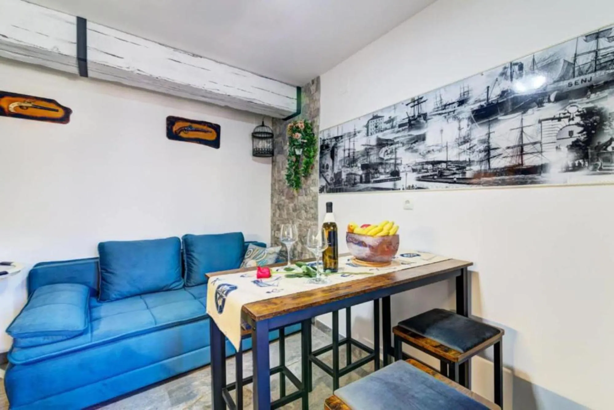Living room in City Apartments & Studio App Frankopan