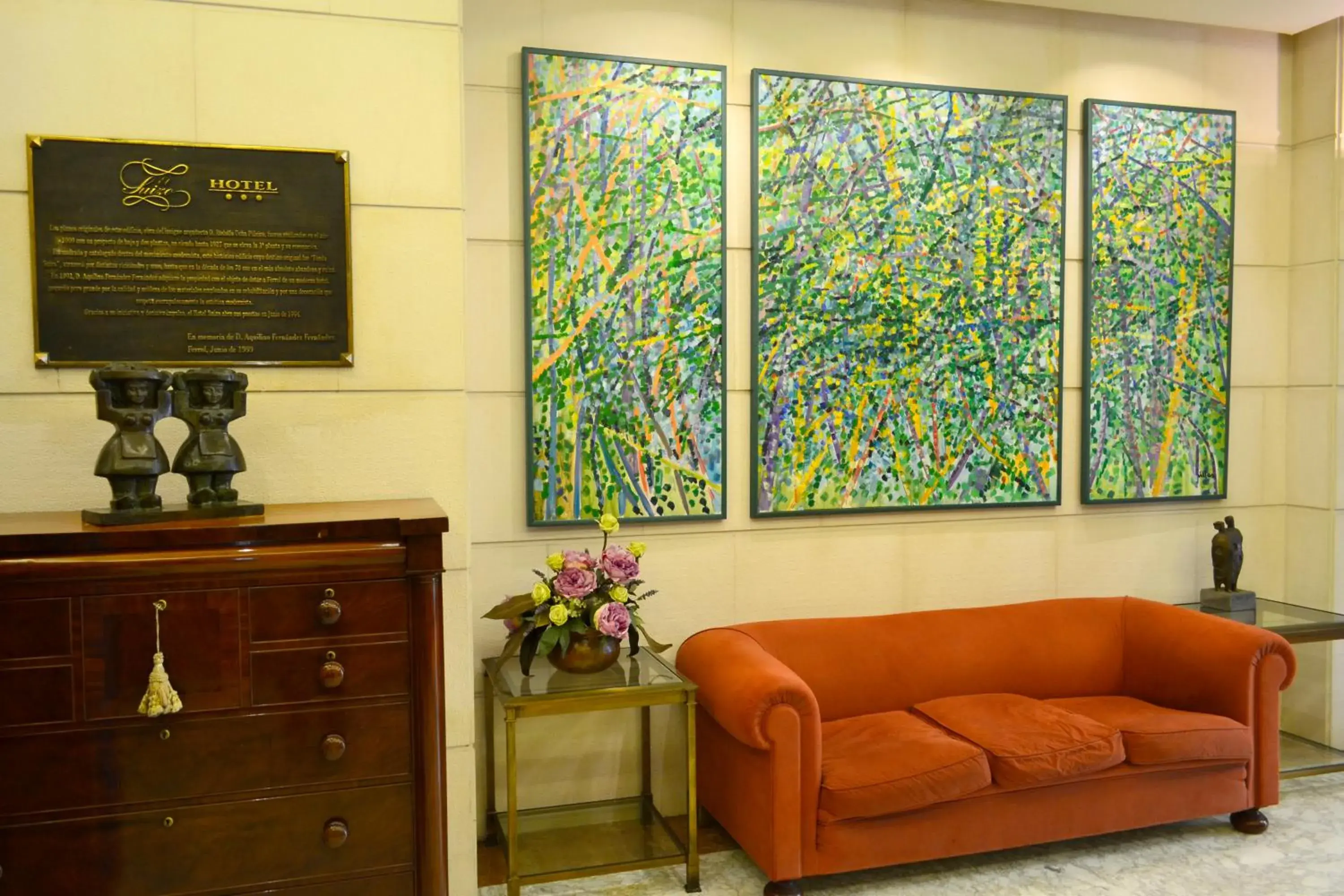 Lobby or reception in Hotel Alda El Suizo Lobby or reception in Hotel Alda El Suizo