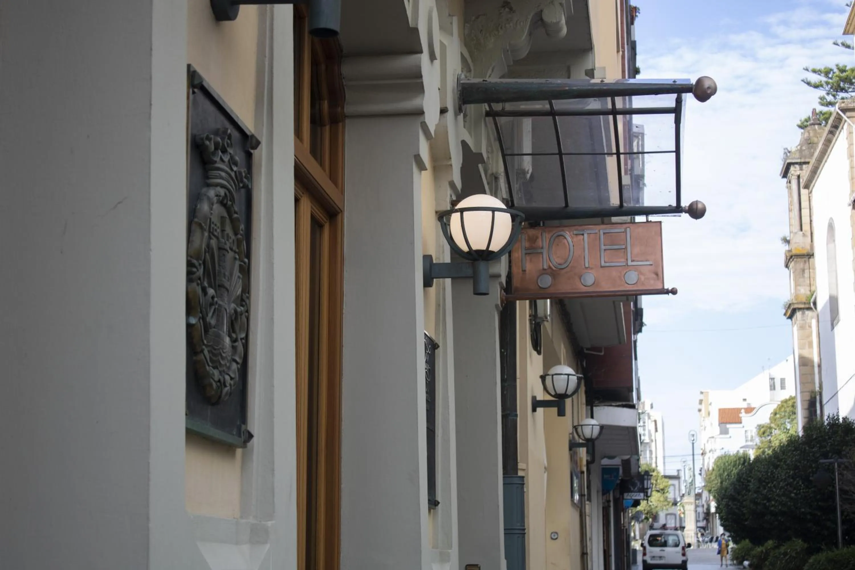 Facade/entrance in Hotel Alda El Suizo