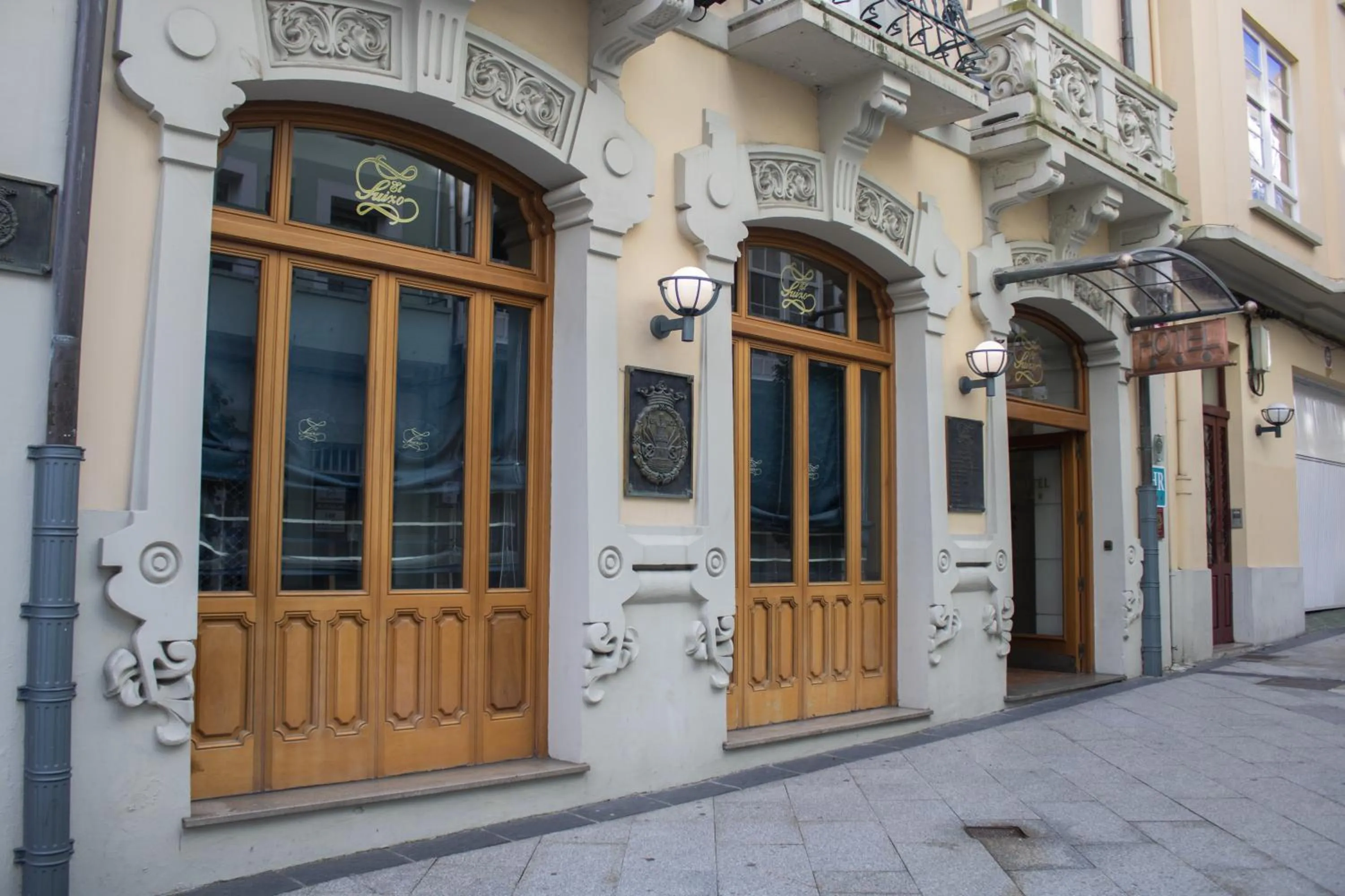 Facade/entrance in Hotel Alda El Suizo