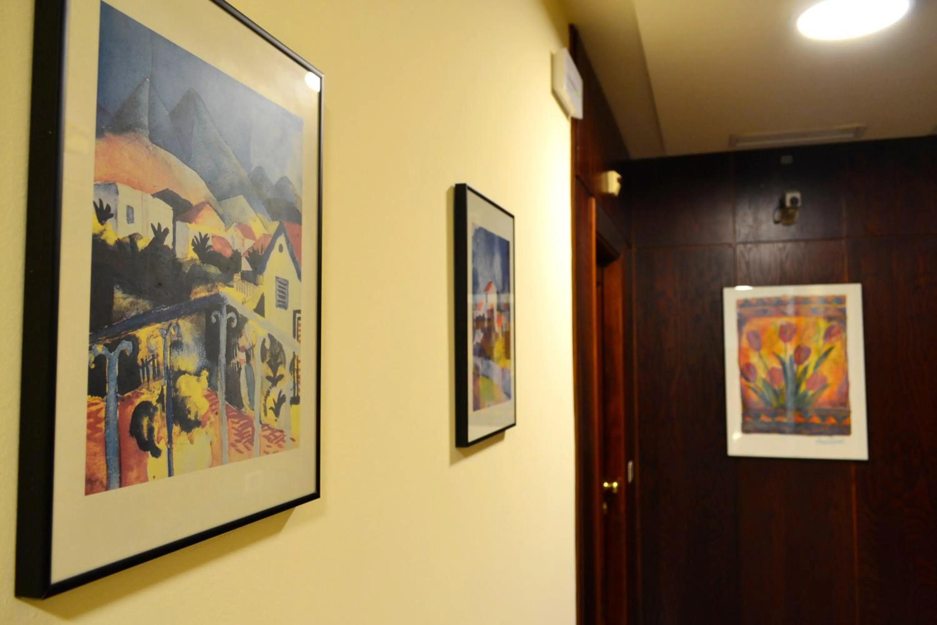 Decorative detail in Hotel Alda El Suizo