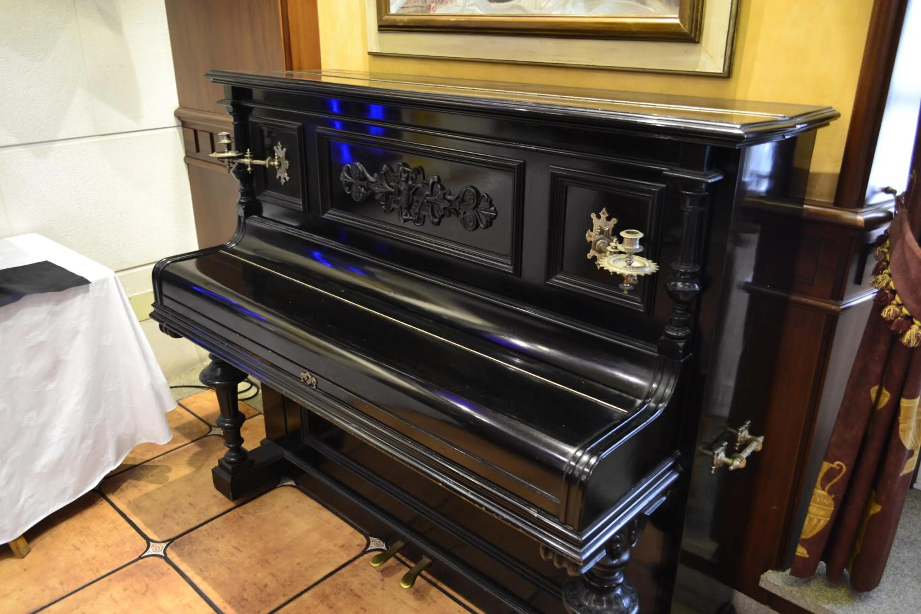 Decorative detail in Hotel Alda El Suizo