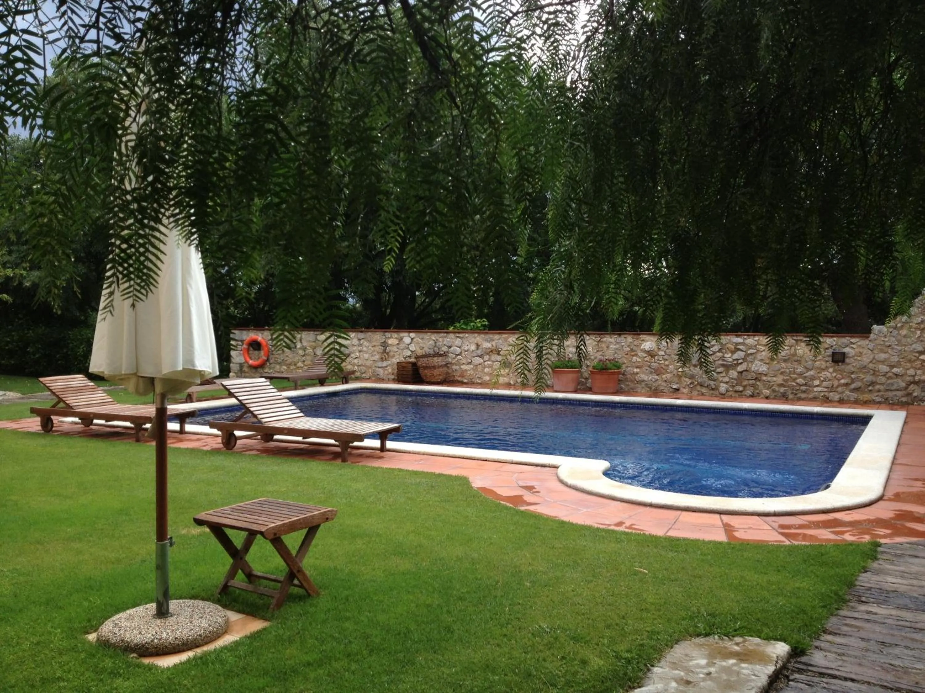 Garden in Mas Falgarona Hotel Boutique & SPA