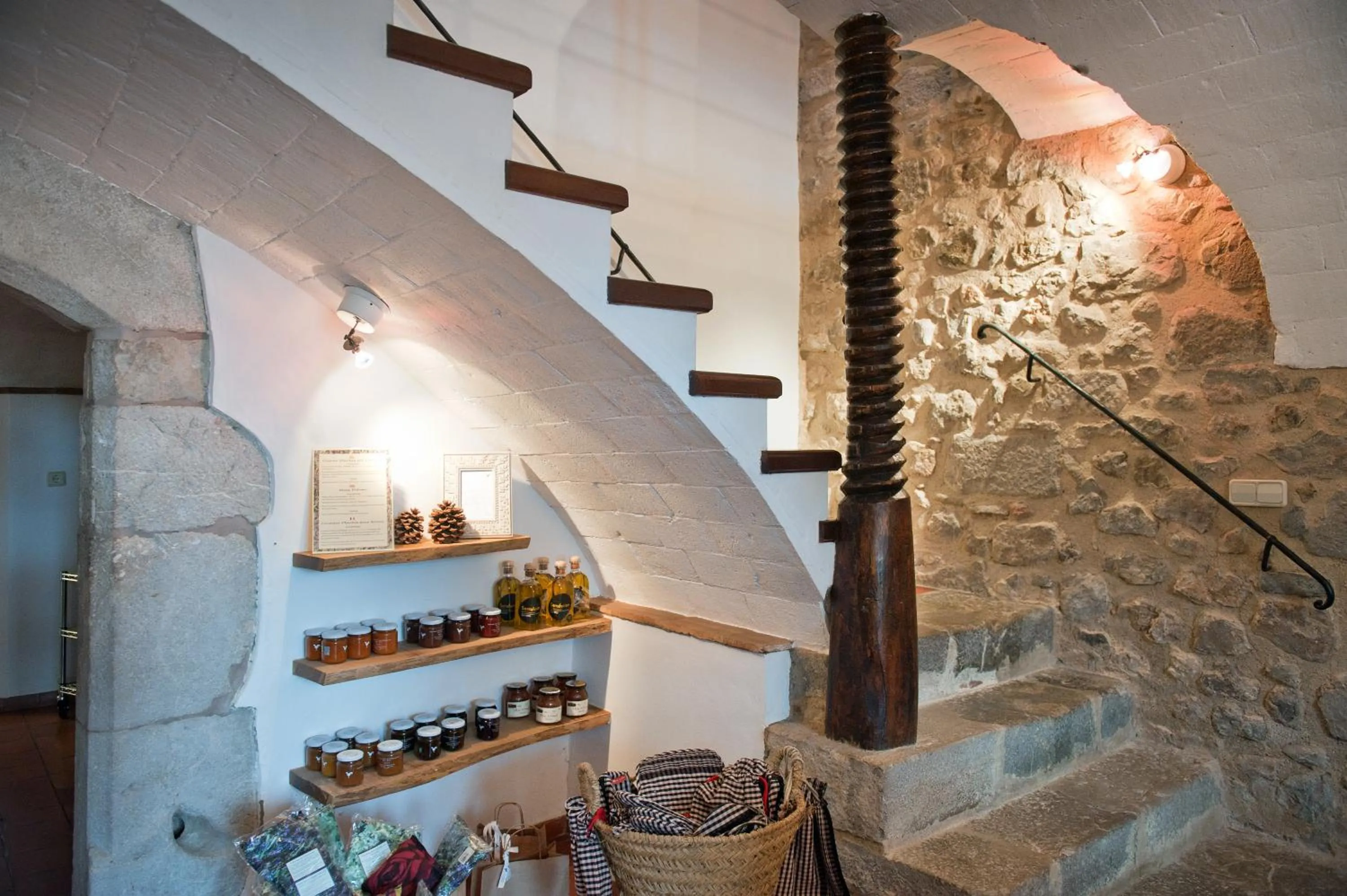 Lobby or reception in Mas Falgarona Hotel Boutique & SPA