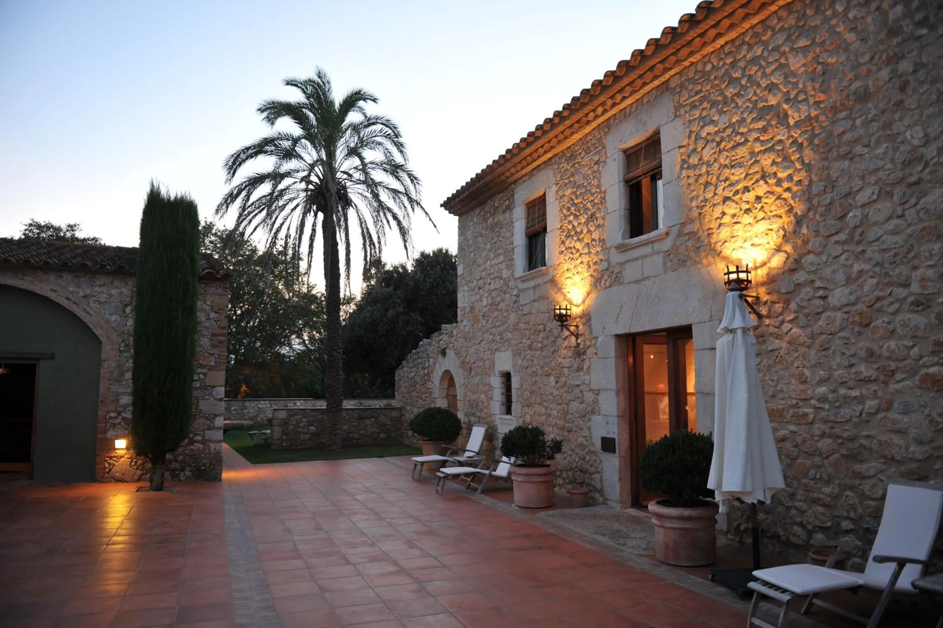 Property building in Mas Falgarona Hotel Boutique & SPA