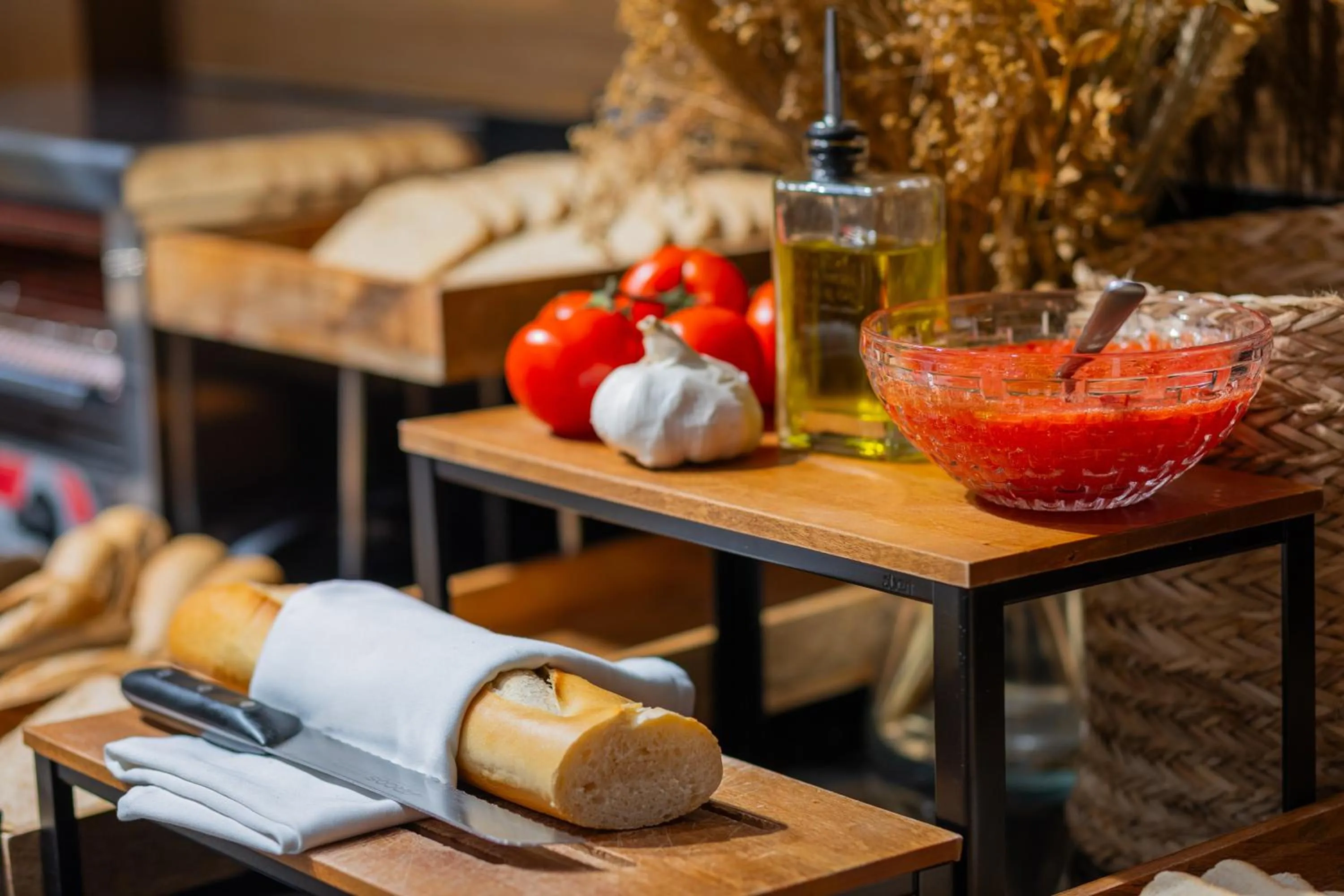 Buffet breakfast in Barcelona Hotel Colonial