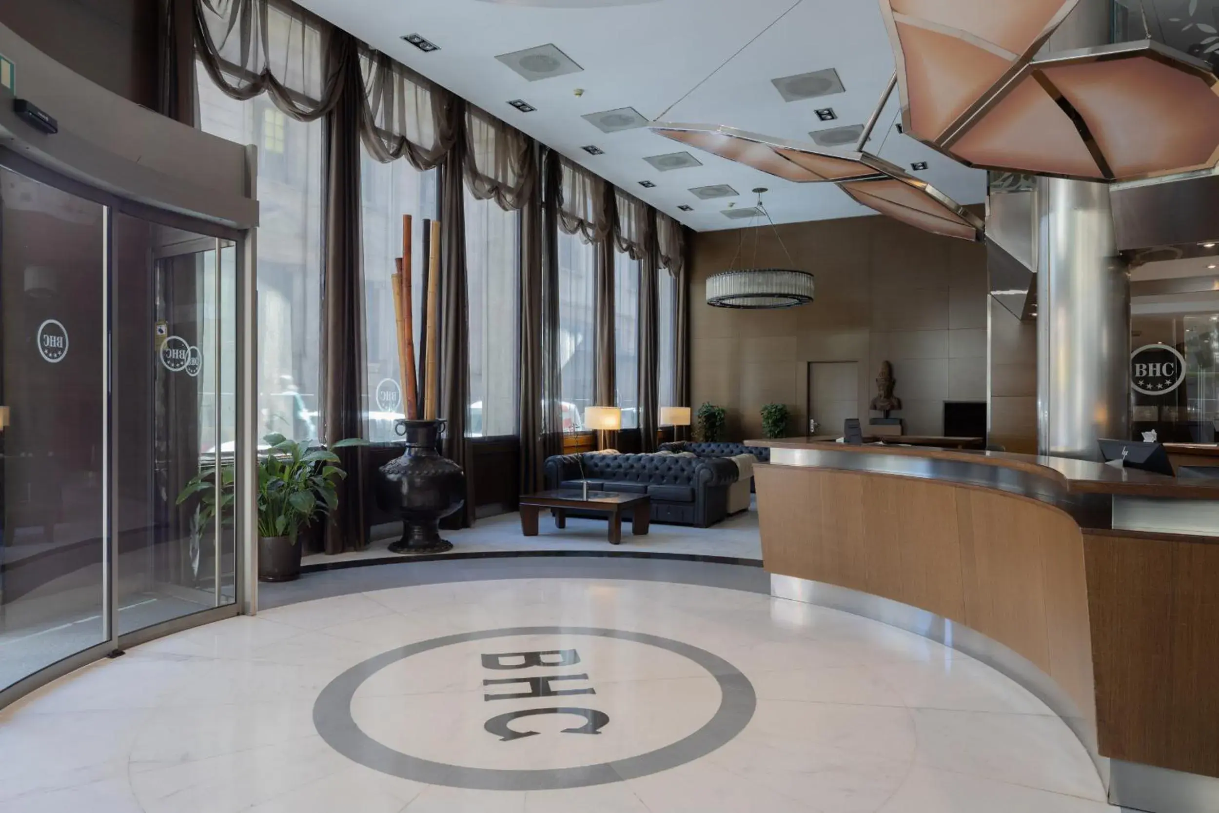 Lobby or reception in Barcelona Hotel Colonial Lobby or reception in Barcelona Hotel Colonial