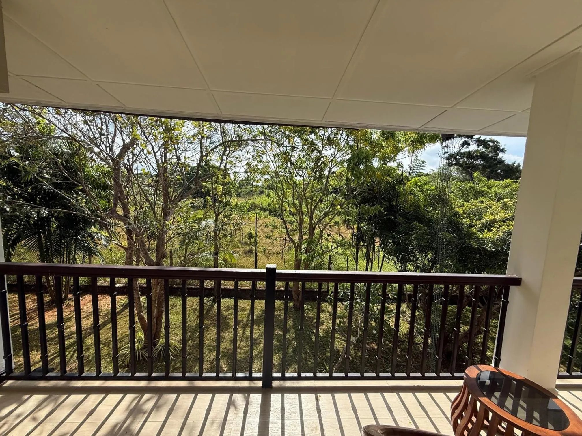 Balcony/Terrace in Sungreen Resort Habarana
