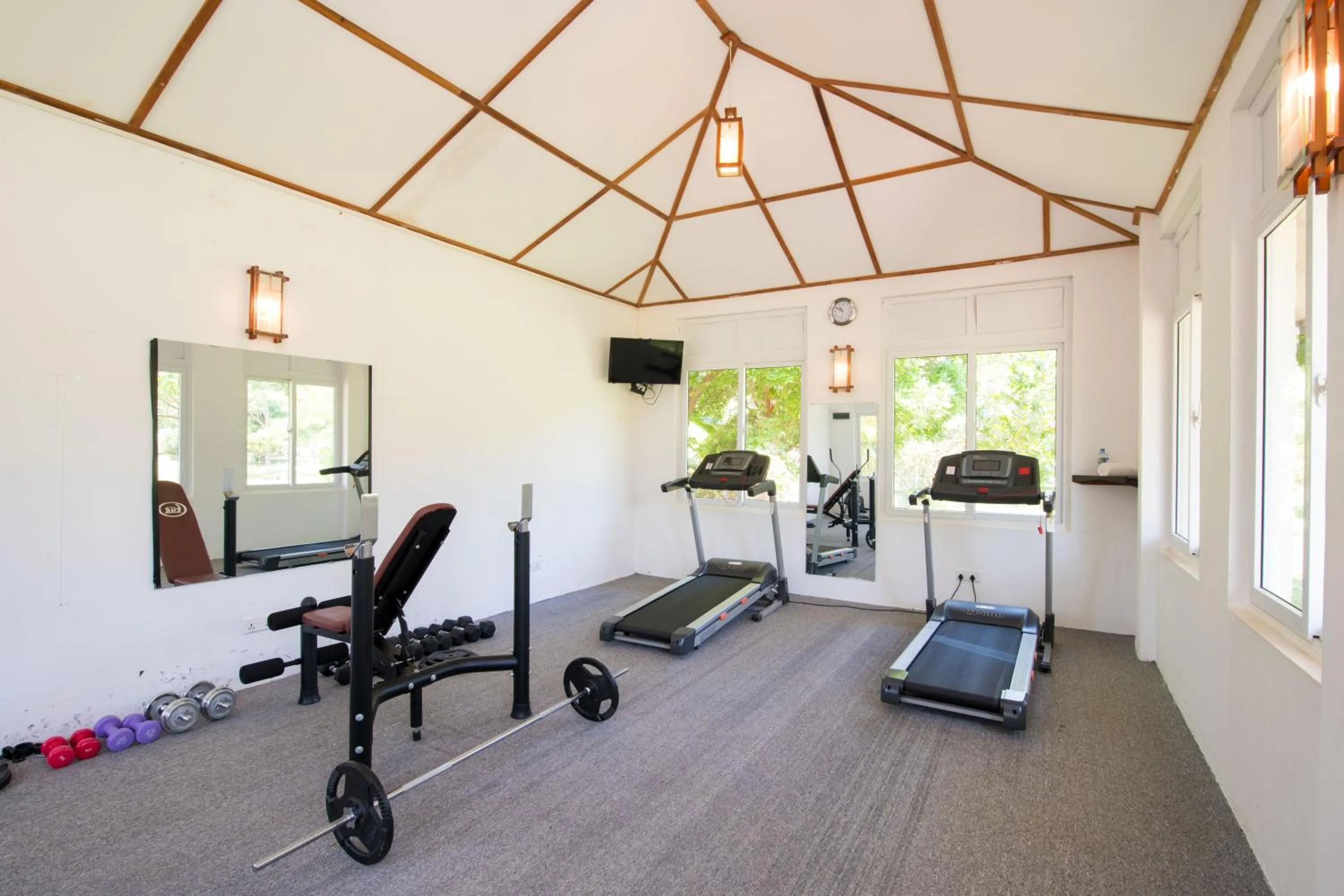 Fitness centre/facilities in Sungreen Resort Habarana