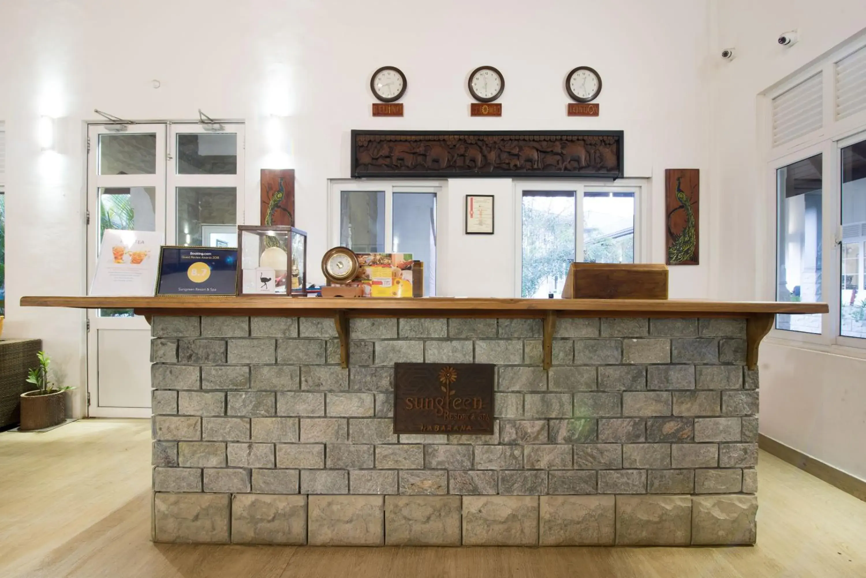 Lobby or reception in Sungreen Resort Habarana Lobby or reception in Sungreen Resort Habarana