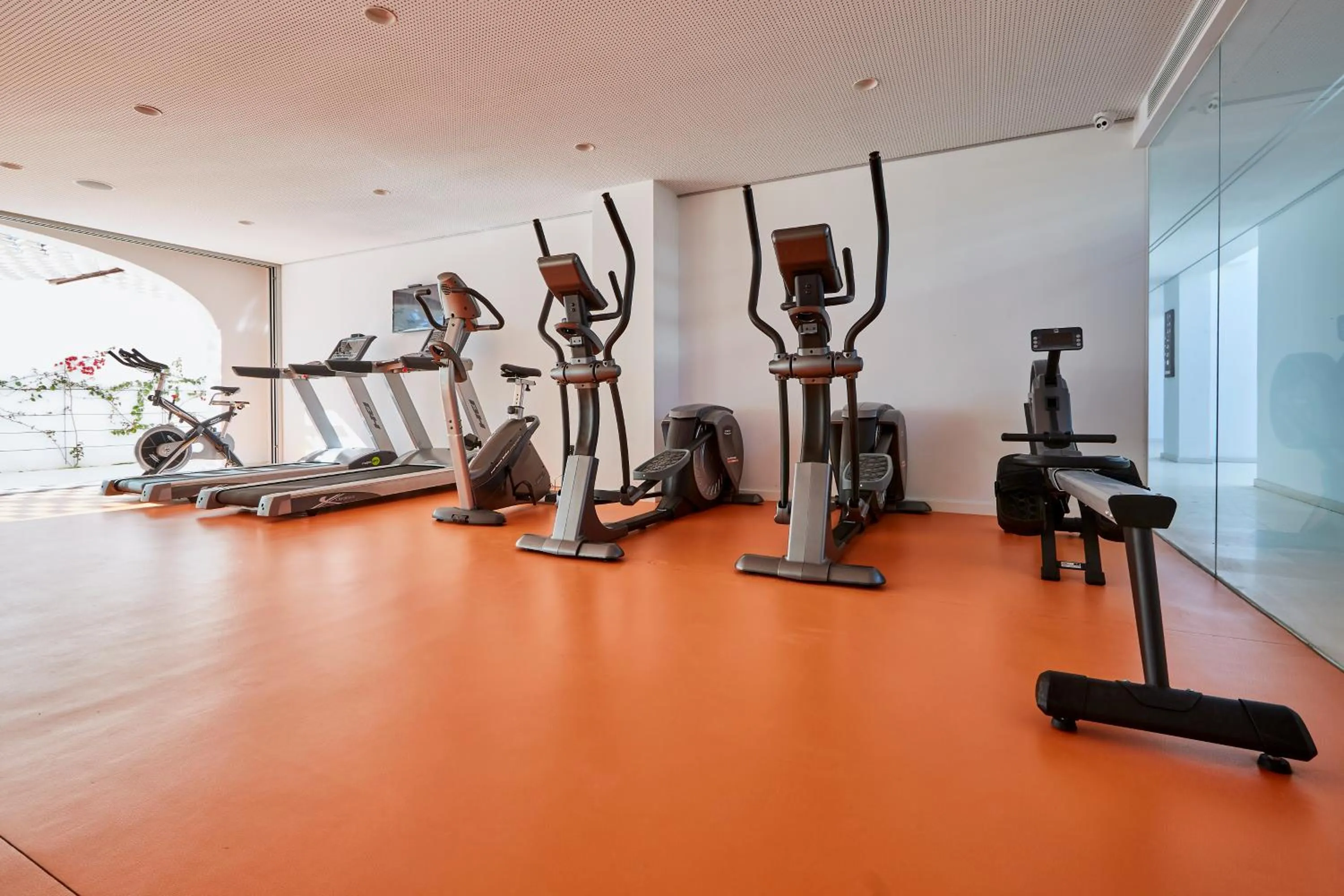 Fitness centre/facilities in Ebano Hotel Apartments & Spa