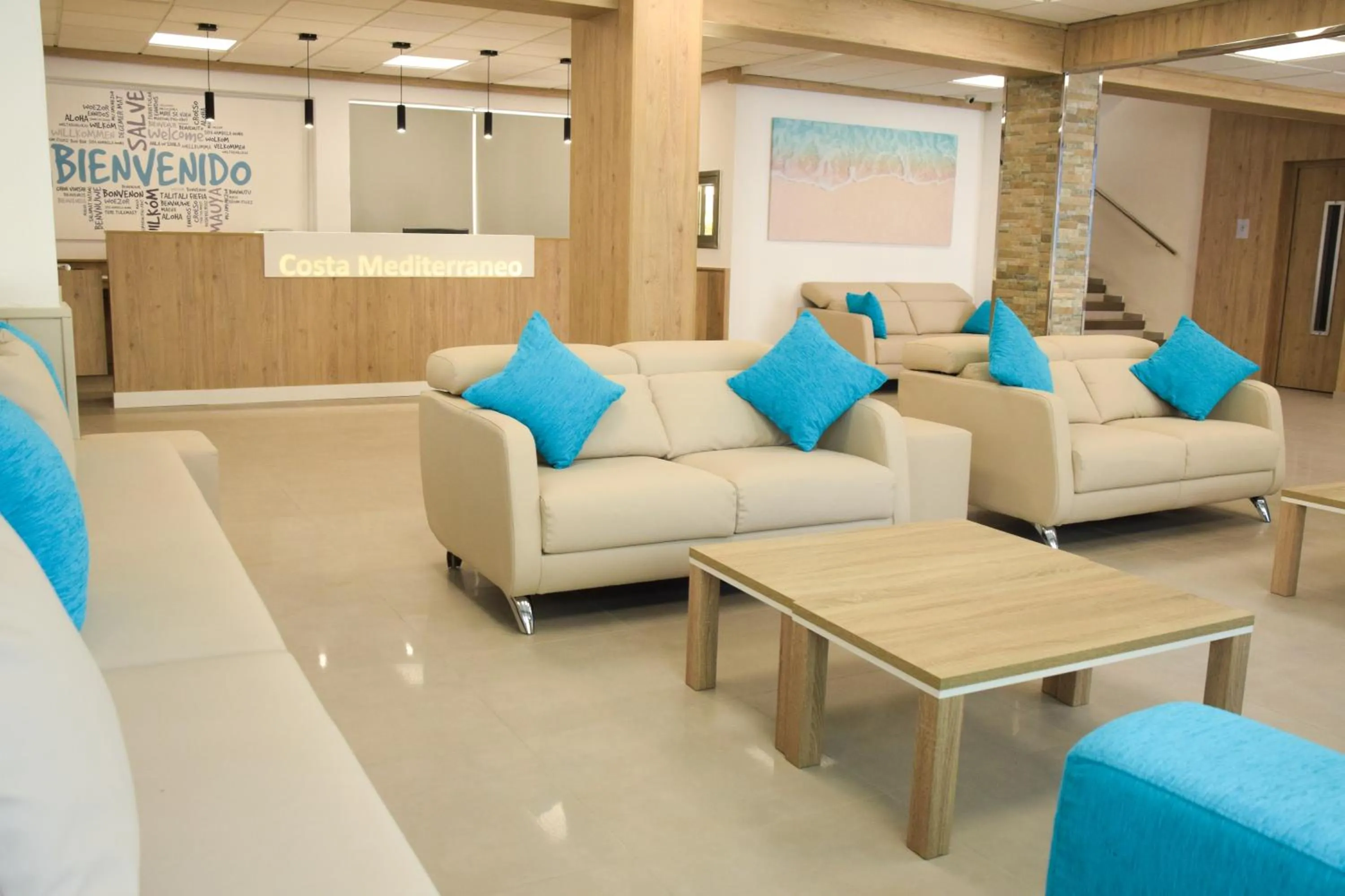 Lounge or bar in Hotel Costa Mediterraneo