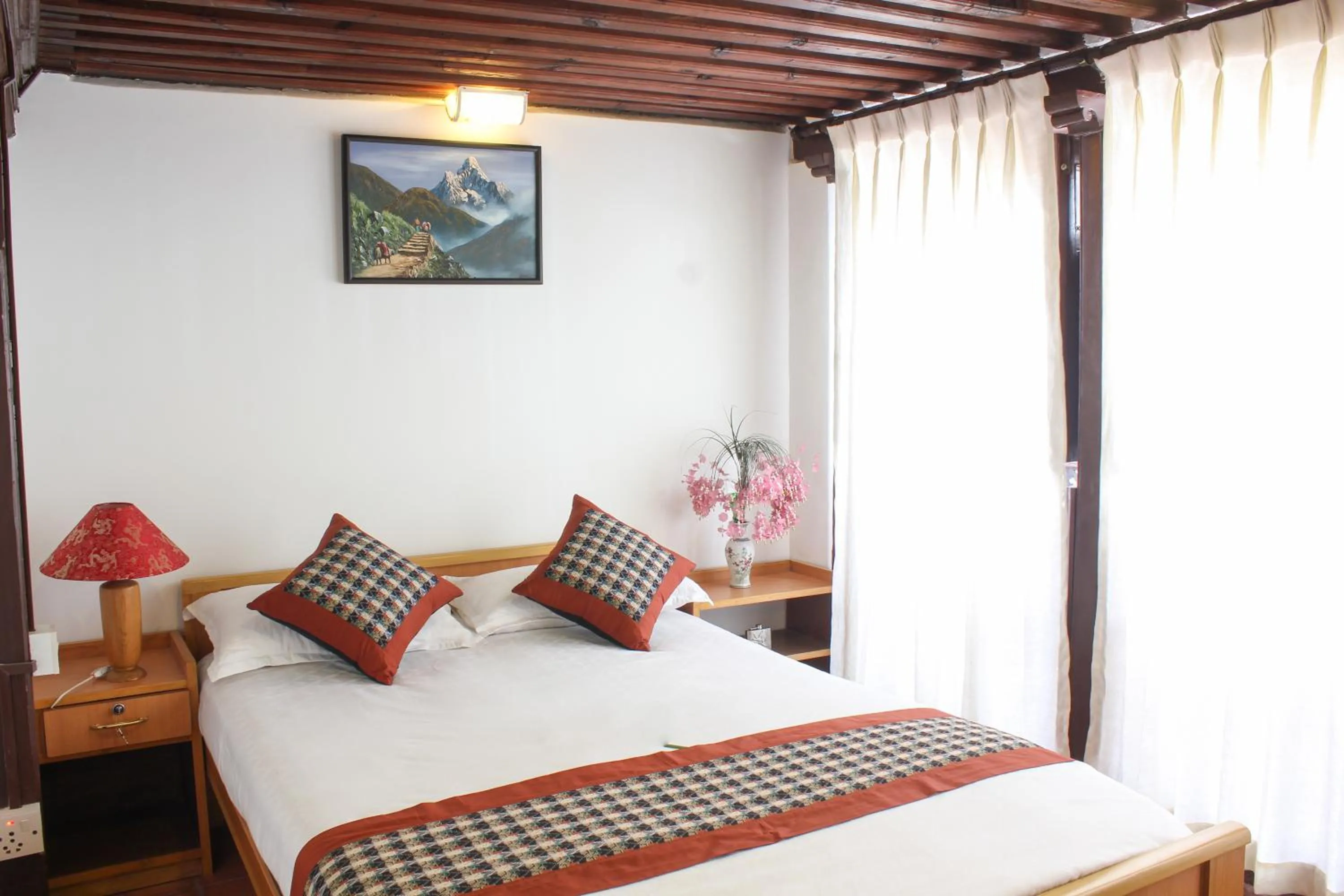 Double Room with Private Bathroom - single occupancy in Hiranya Guest House