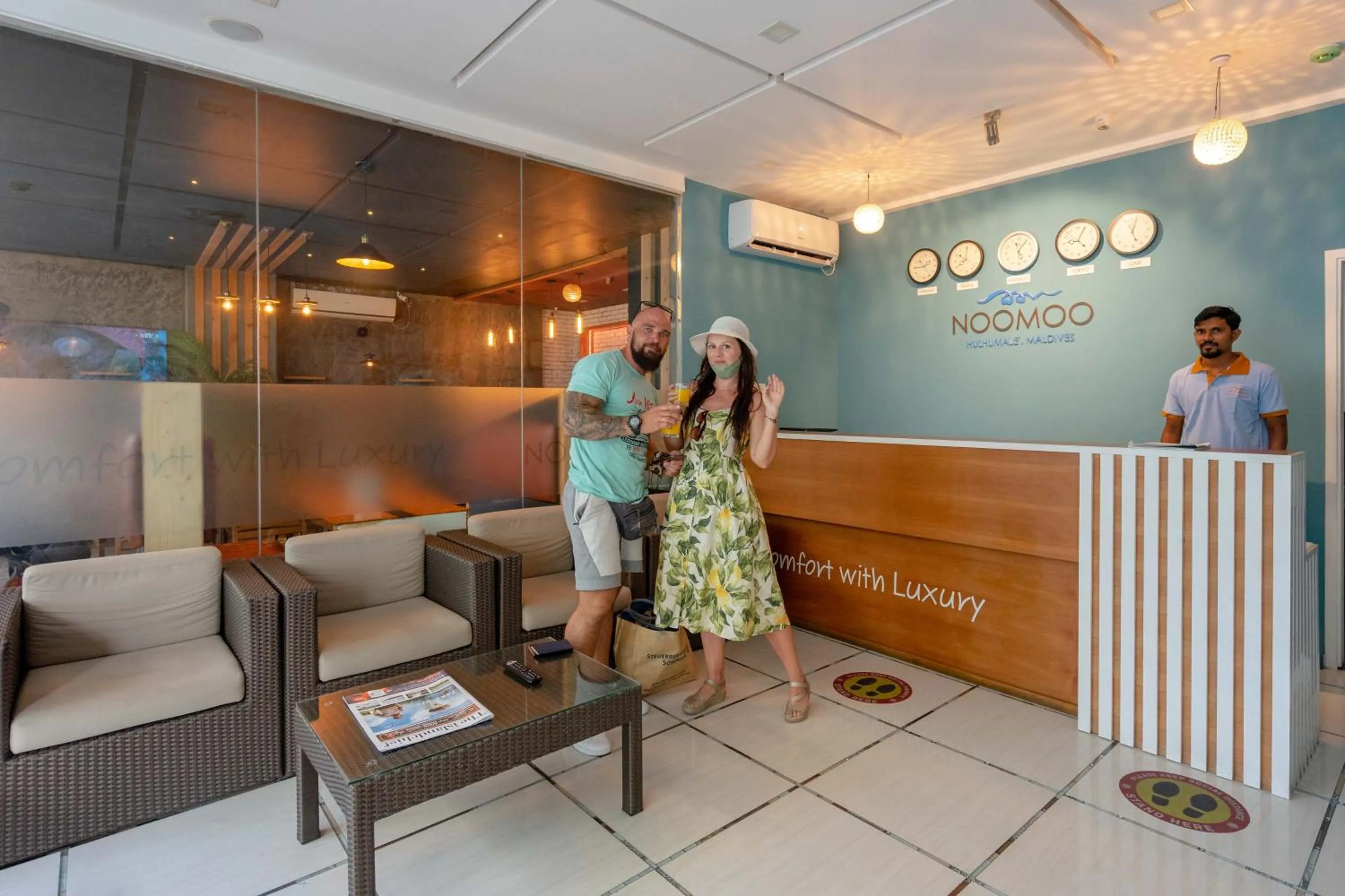 Lobby or reception in Noomoo Hulhumale