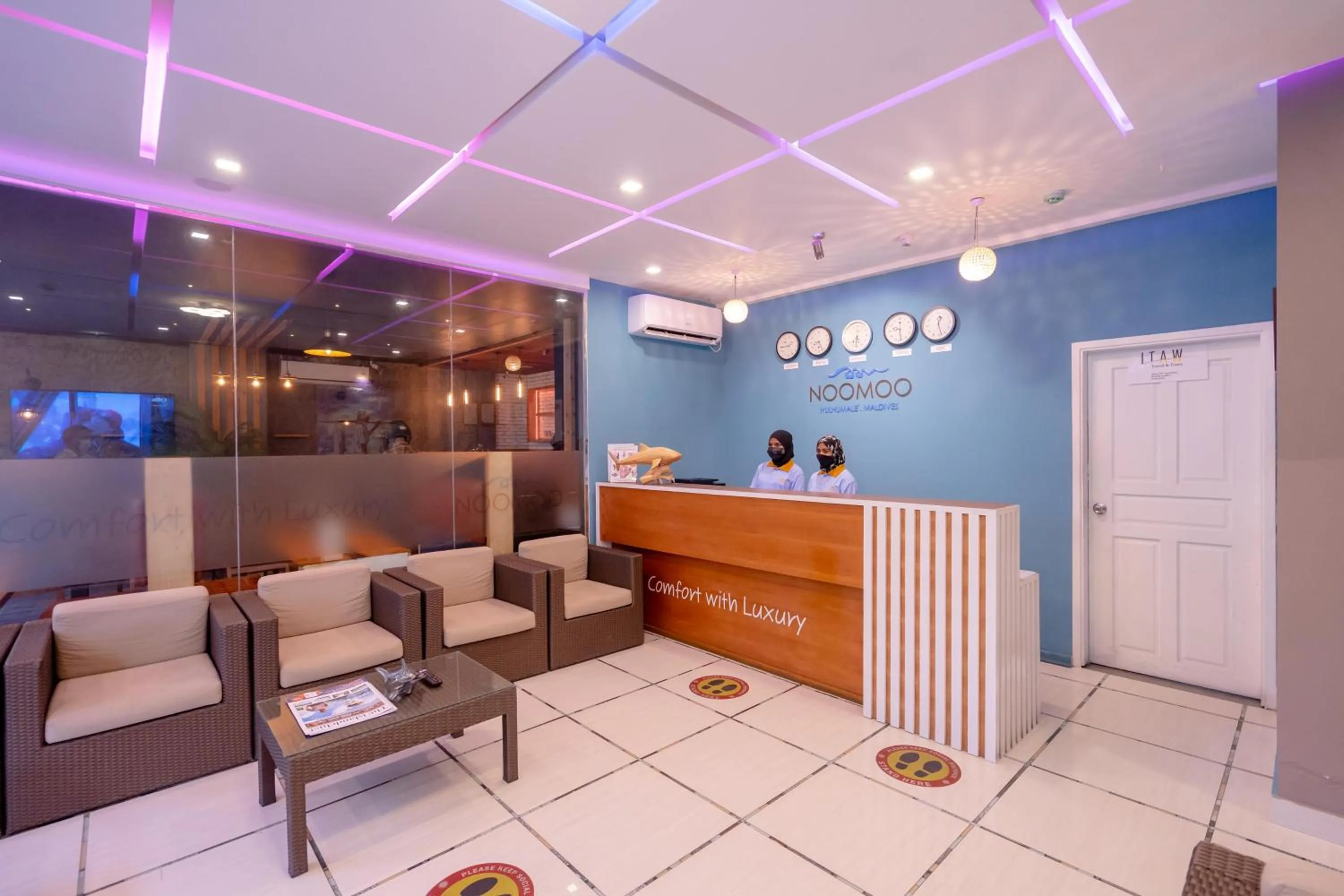 Lobby or reception in Noomoo Hulhumale