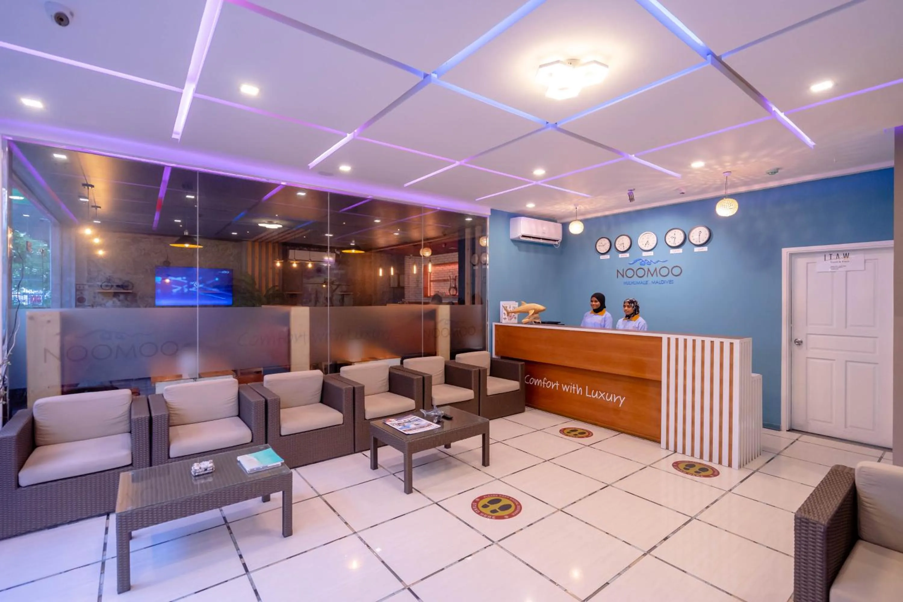 Lobby or reception in Noomoo Hulhumale