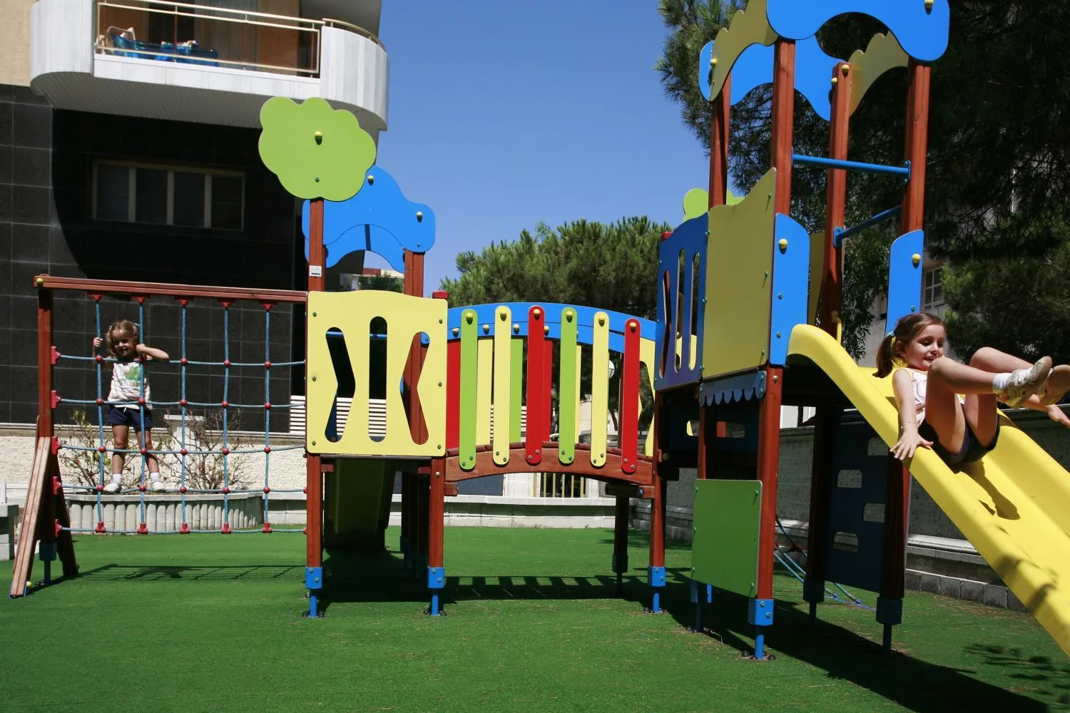 Children play ground in Hotel Blaumar