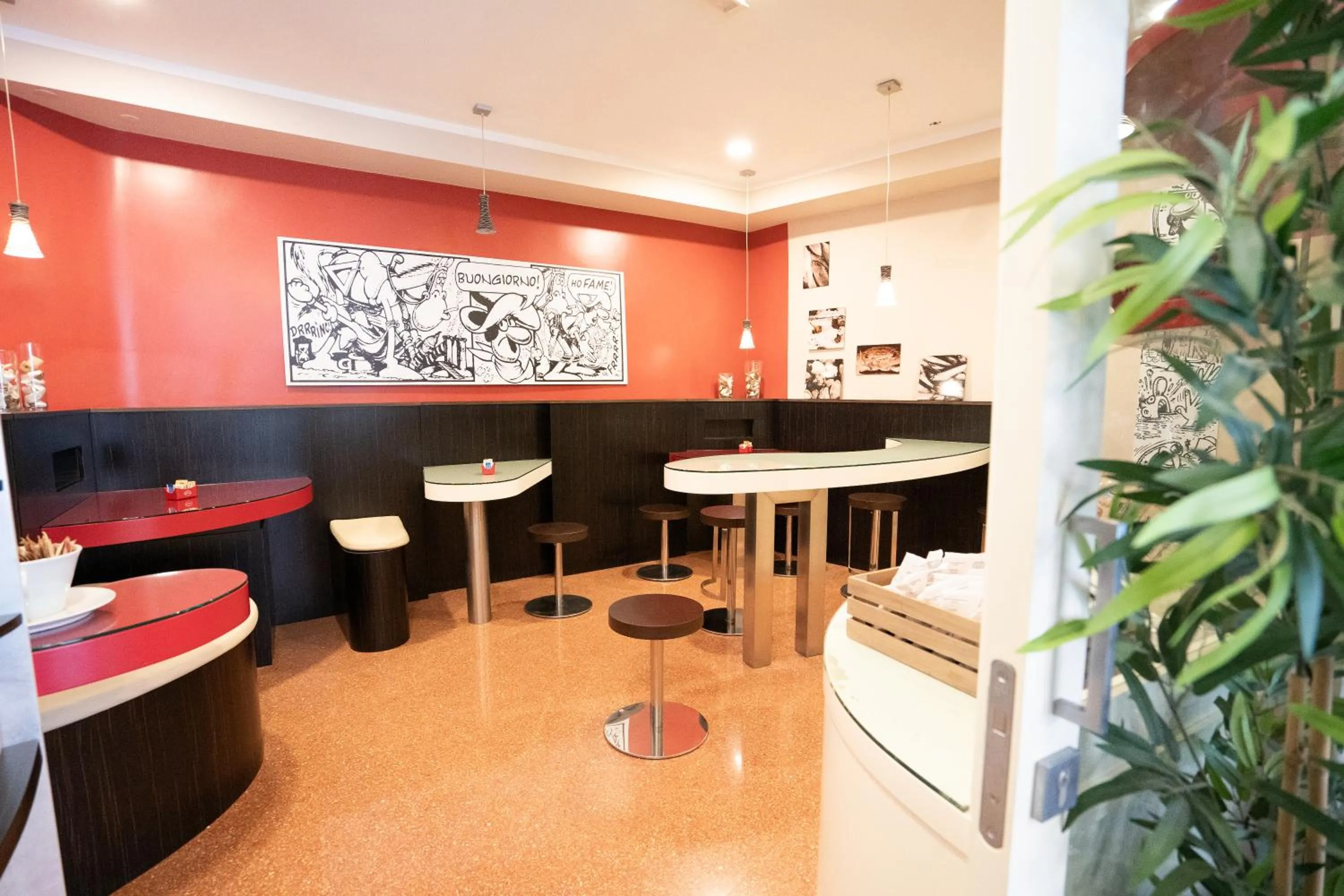 Seating area in La Lisca