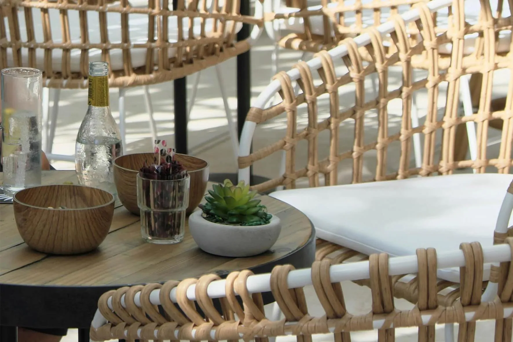 Communal lounge/ TV room in Hotel Acapulco