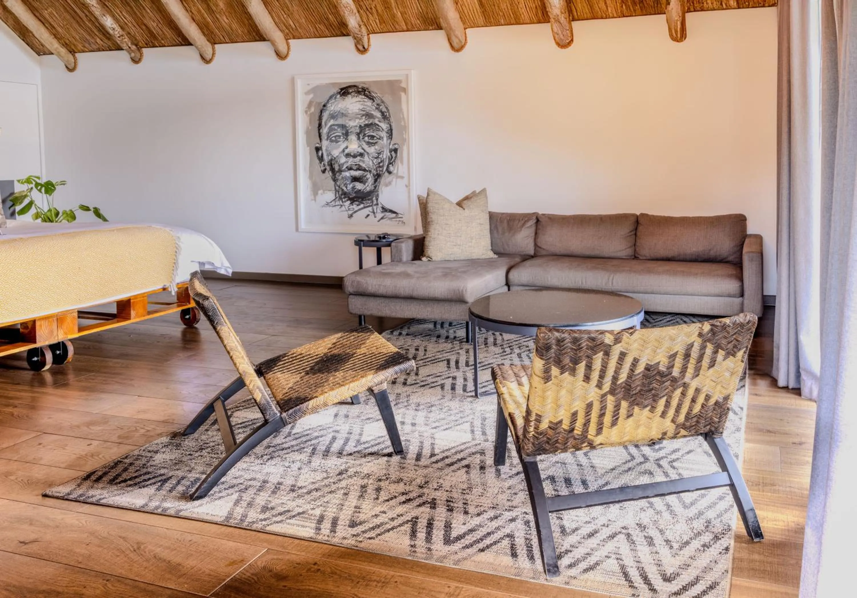 Seating area in Cradle Boutique Hotel