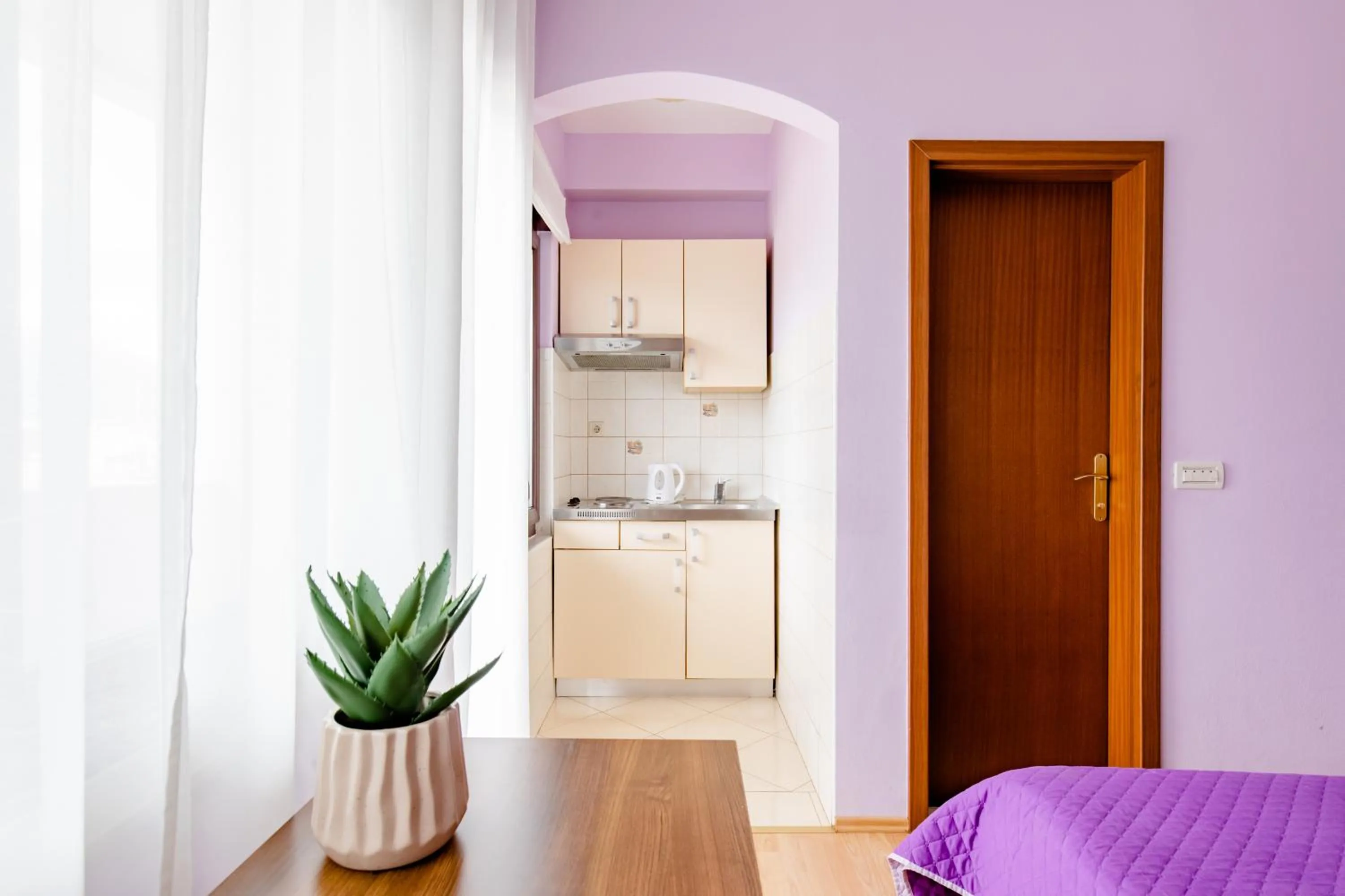 Kitchen or kitchenette in Apartments Mara