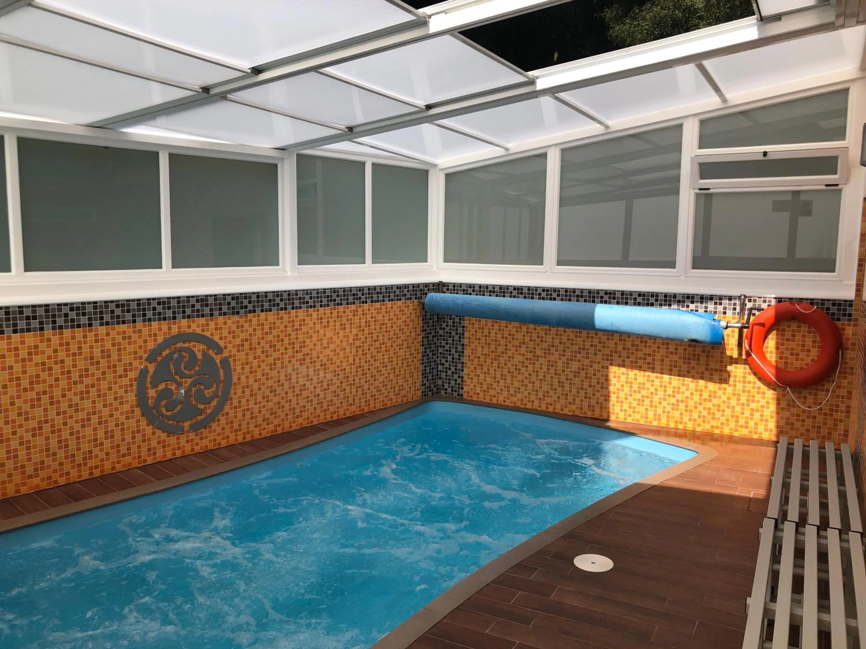 Swimming pool in Apartamentos Trisquel