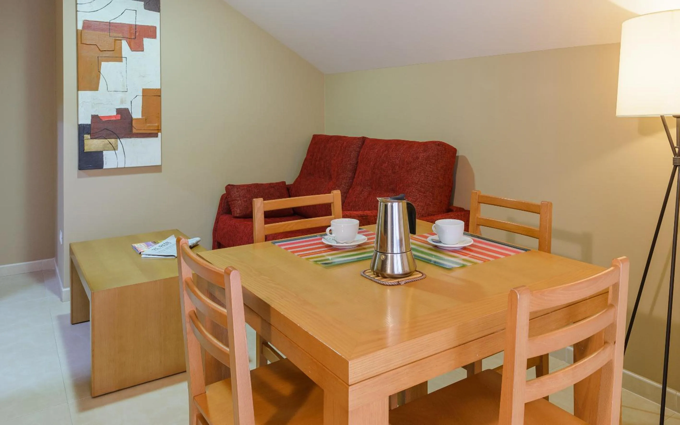 Living room in Apartamentos Trisquel