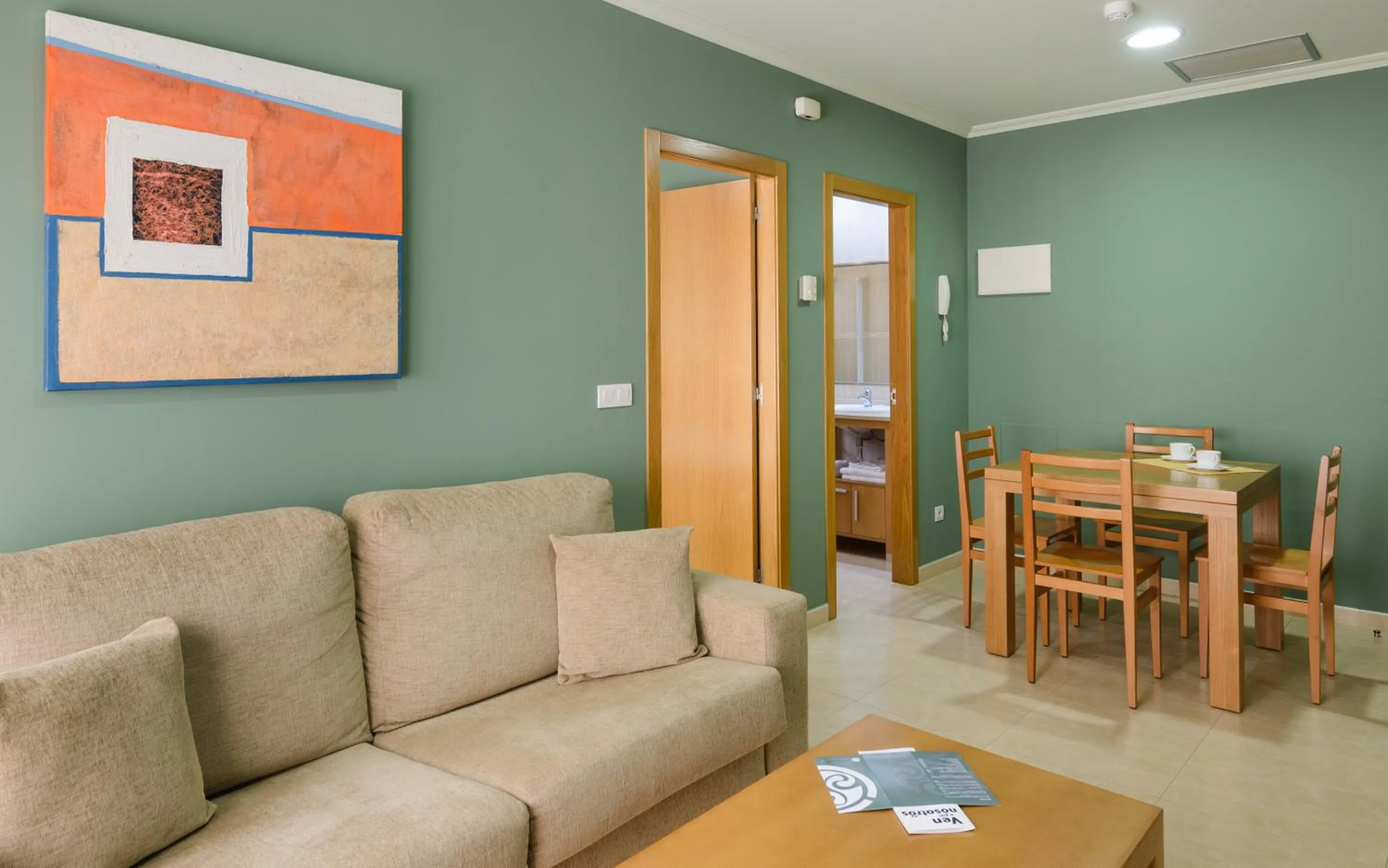 Living room in Apartamentos Trisquel