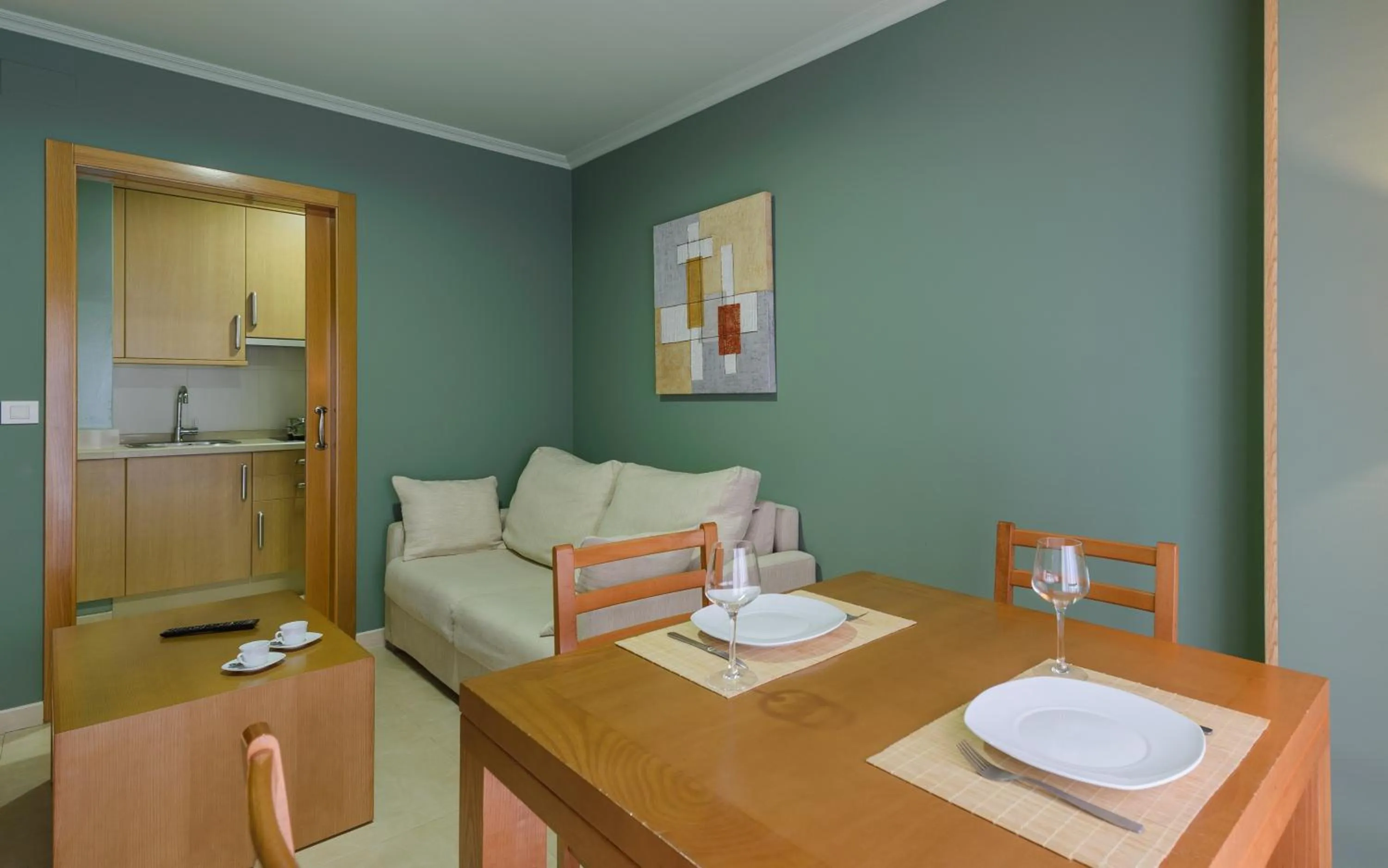 Living room in Apartamentos Trisquel