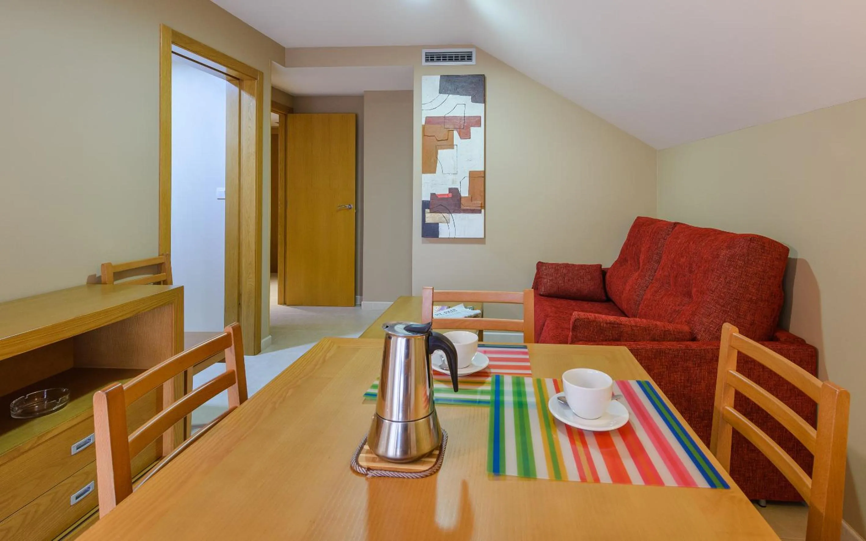 Living room in Apartamentos Trisquel