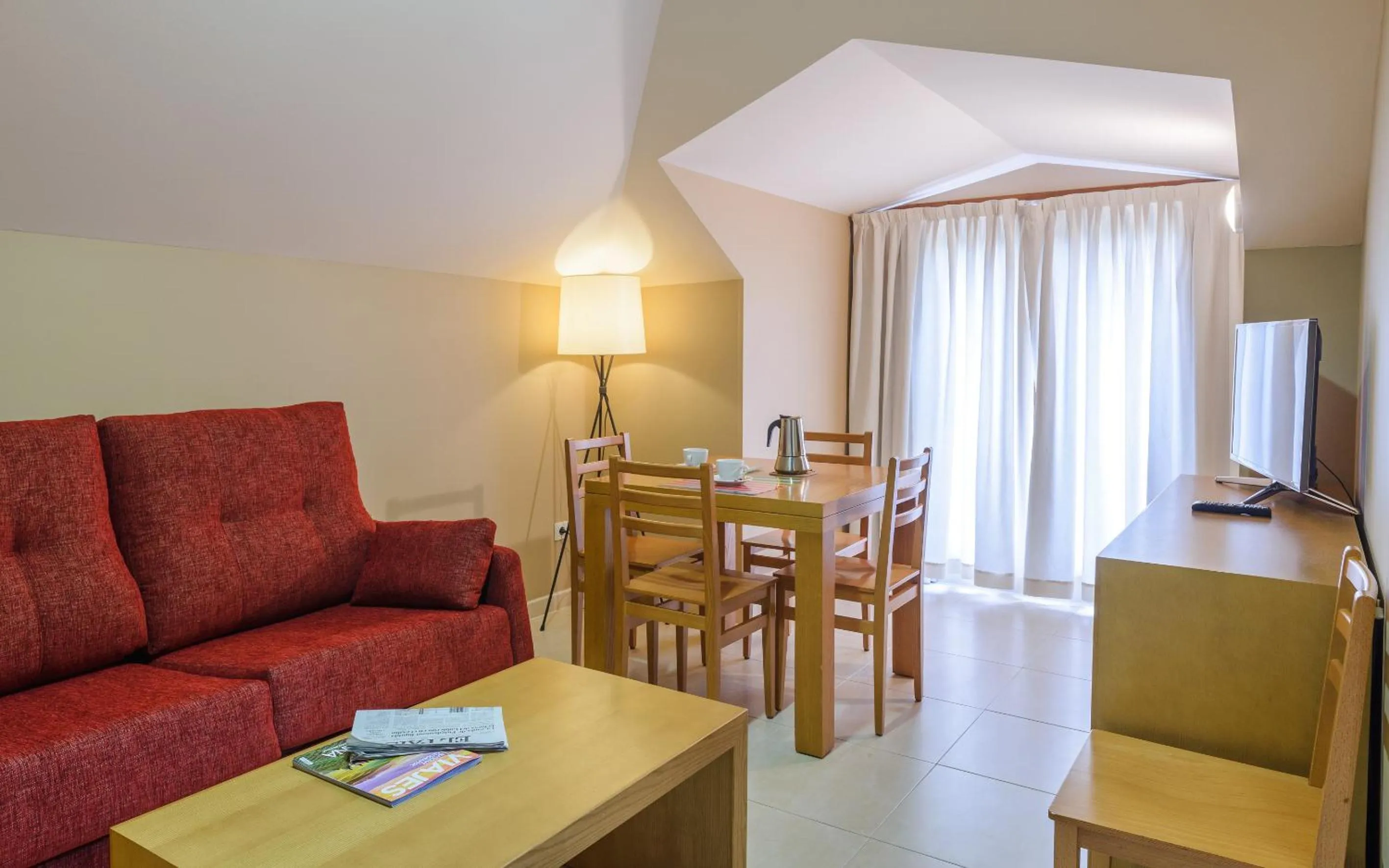 Living room in Apartamentos Trisquel