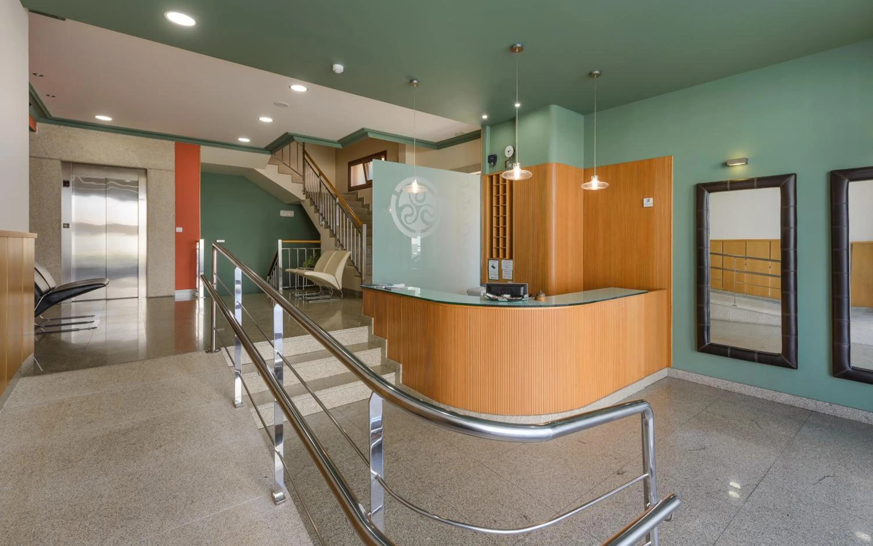 Lobby or reception in Apartamentos Trisquel