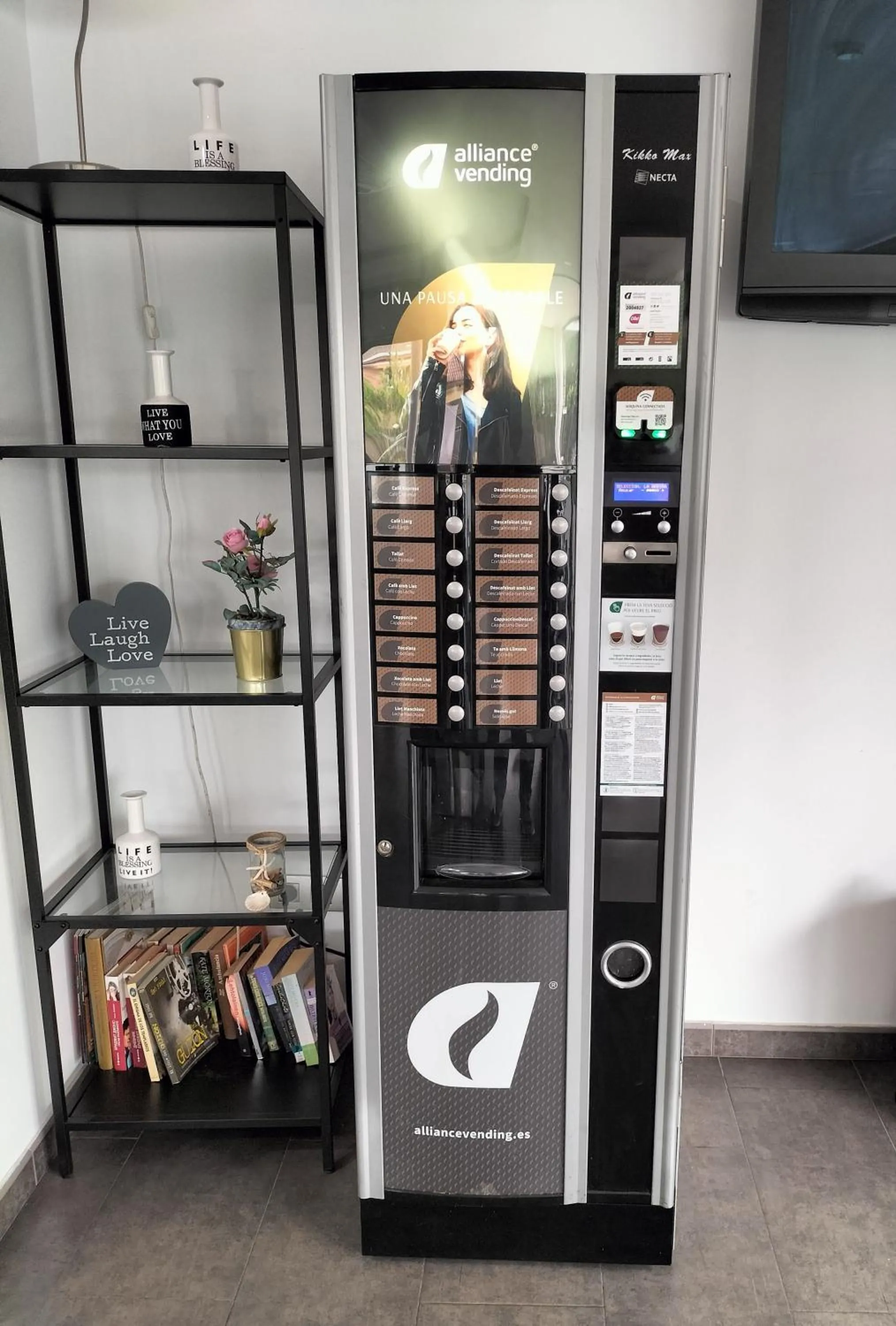 vending machine in Hotel 170