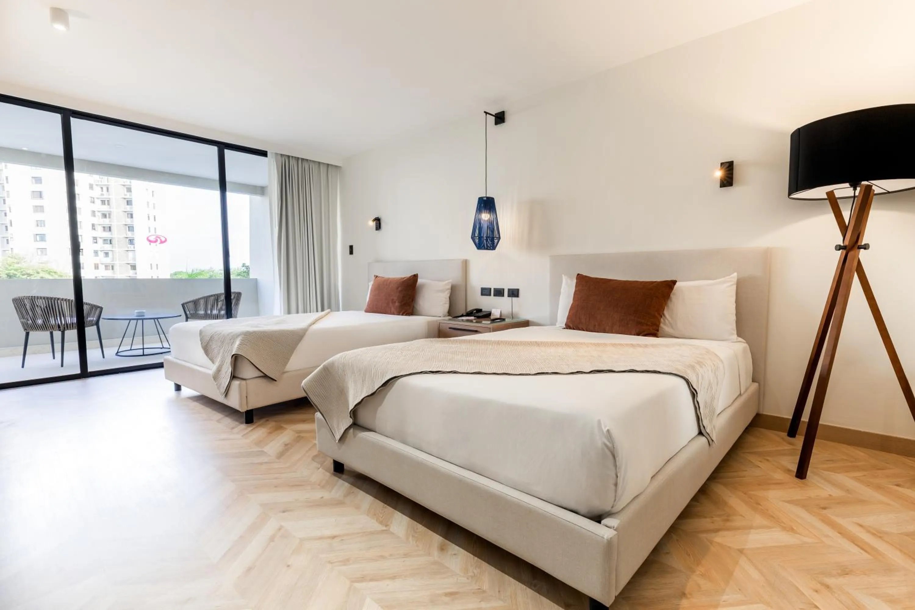 Bed in Dominican Fiesta Hotel