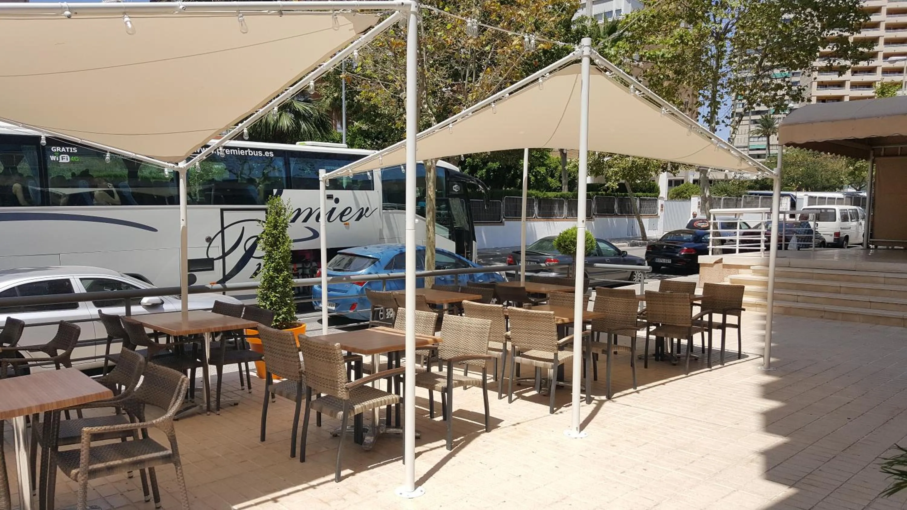 Balcony/Terrace in Apartamentos Vistamar