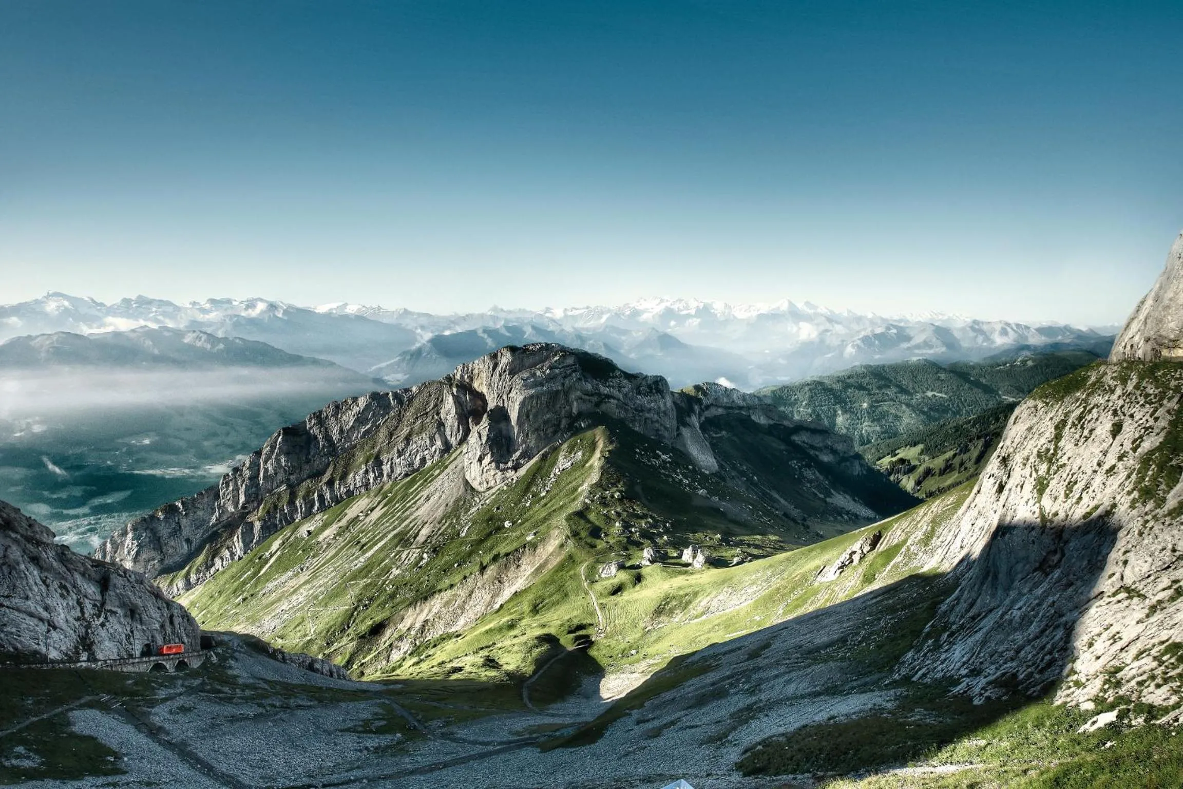 Natural landscape in Hotel Pilatus-Kulm