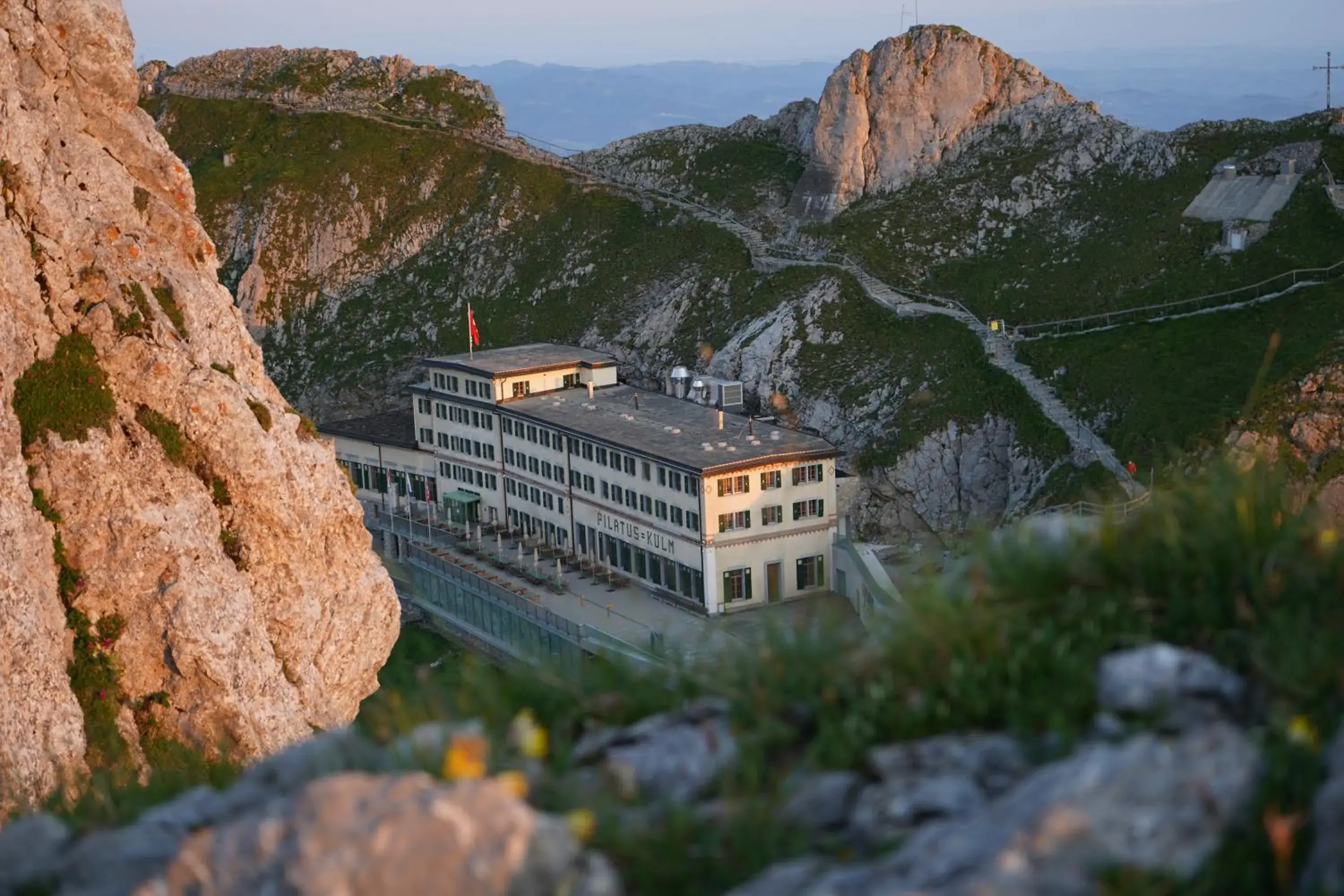 Property building in Hotel Pilatus-Kulm Property building in Hotel Pilatus-Kulm